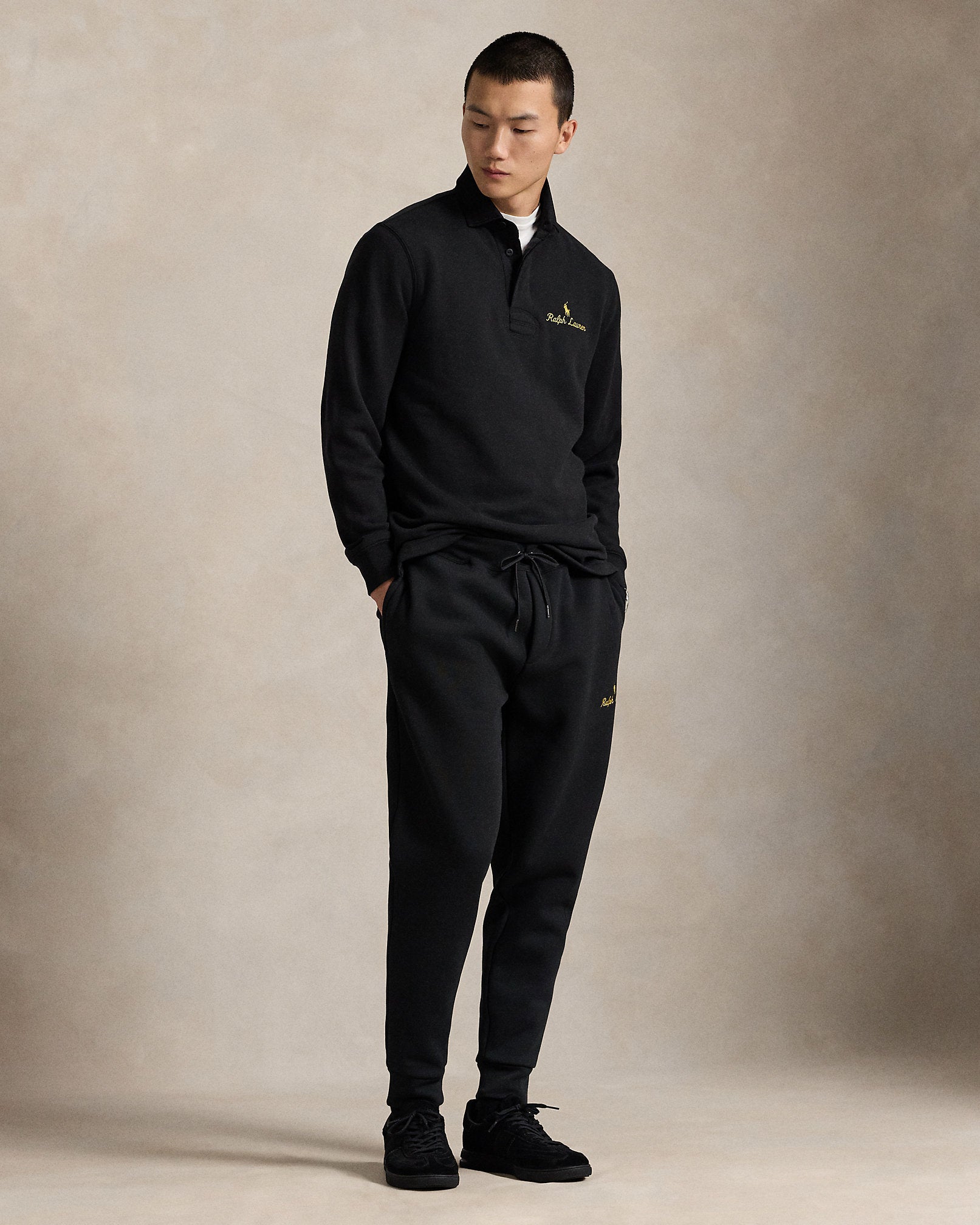 Ralph Lauren The RL Fleece Logo Rugby Shirt