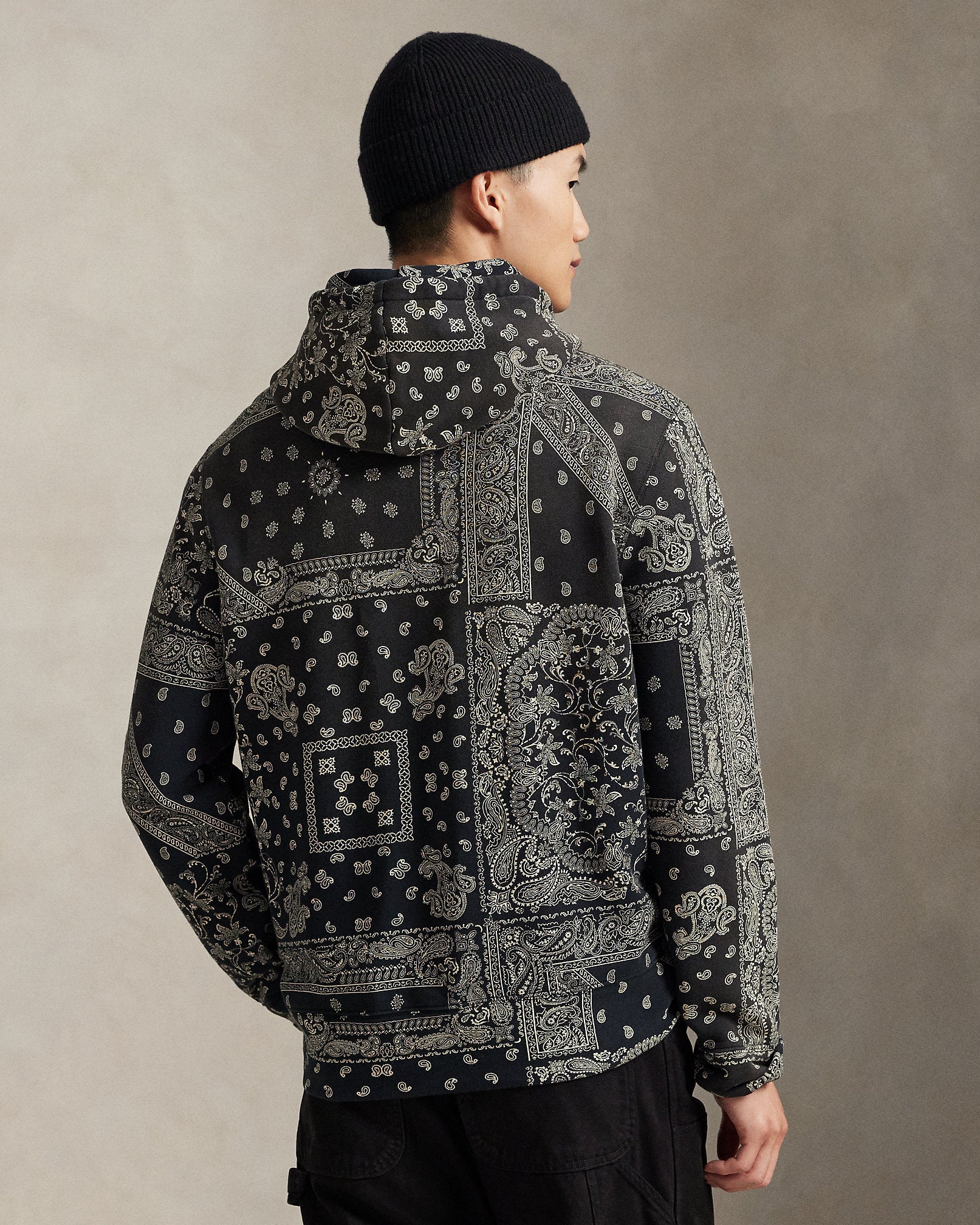 Ralph Lauren BandannaPrint Fleece Hoodie