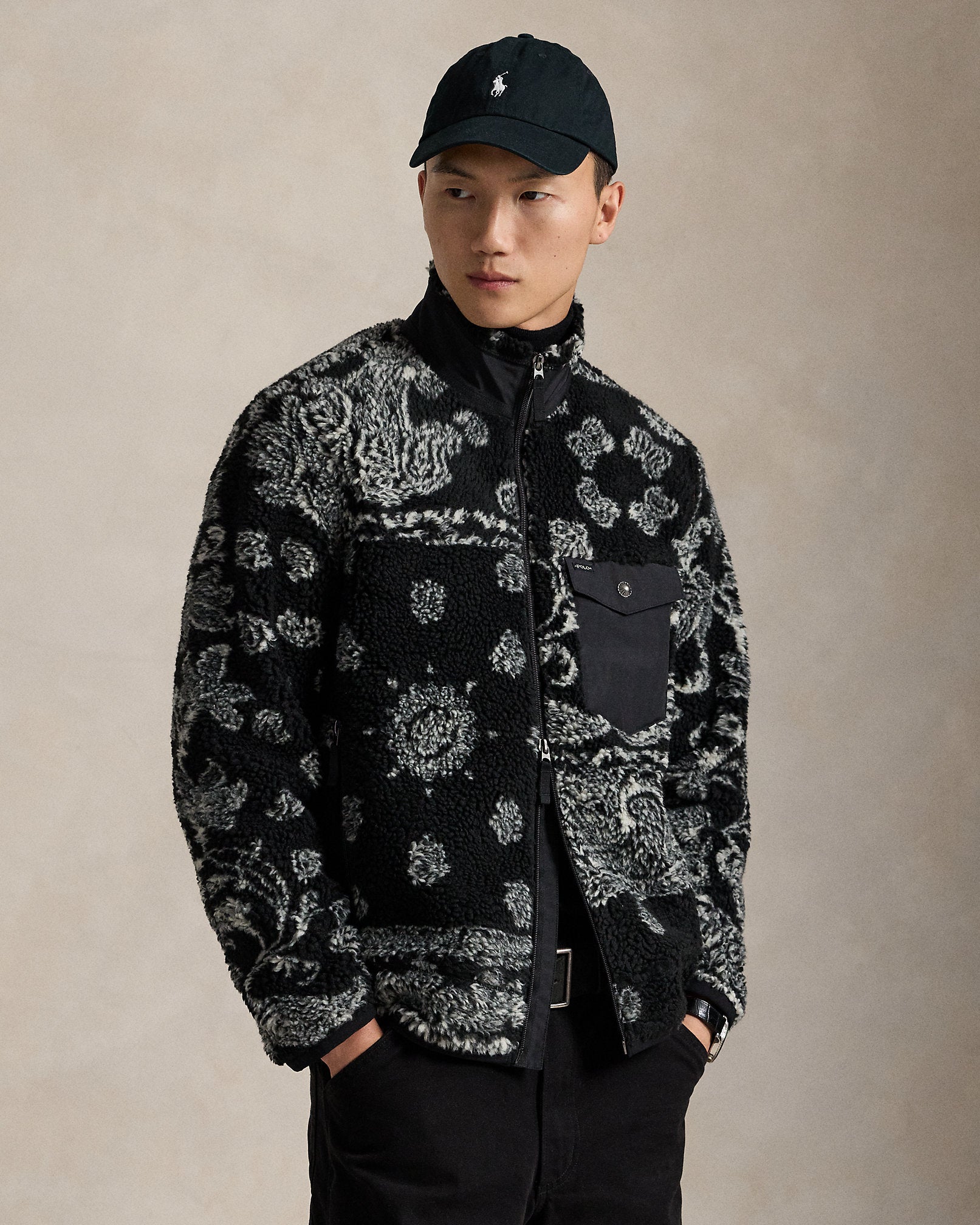 Ralph Lauren BandannaPatterned Hybrid Jacket