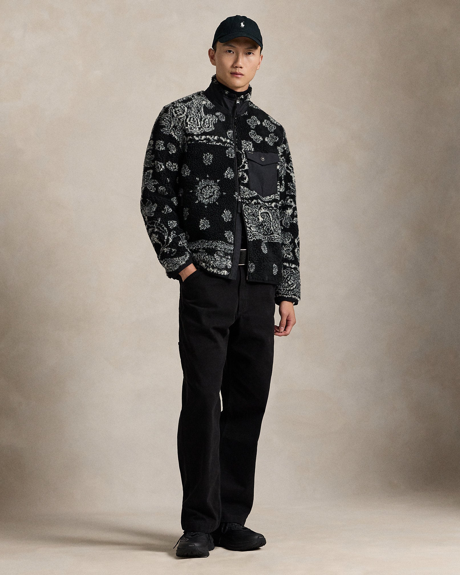 Ralph Lauren BandannaPatterned Hybrid Jacket