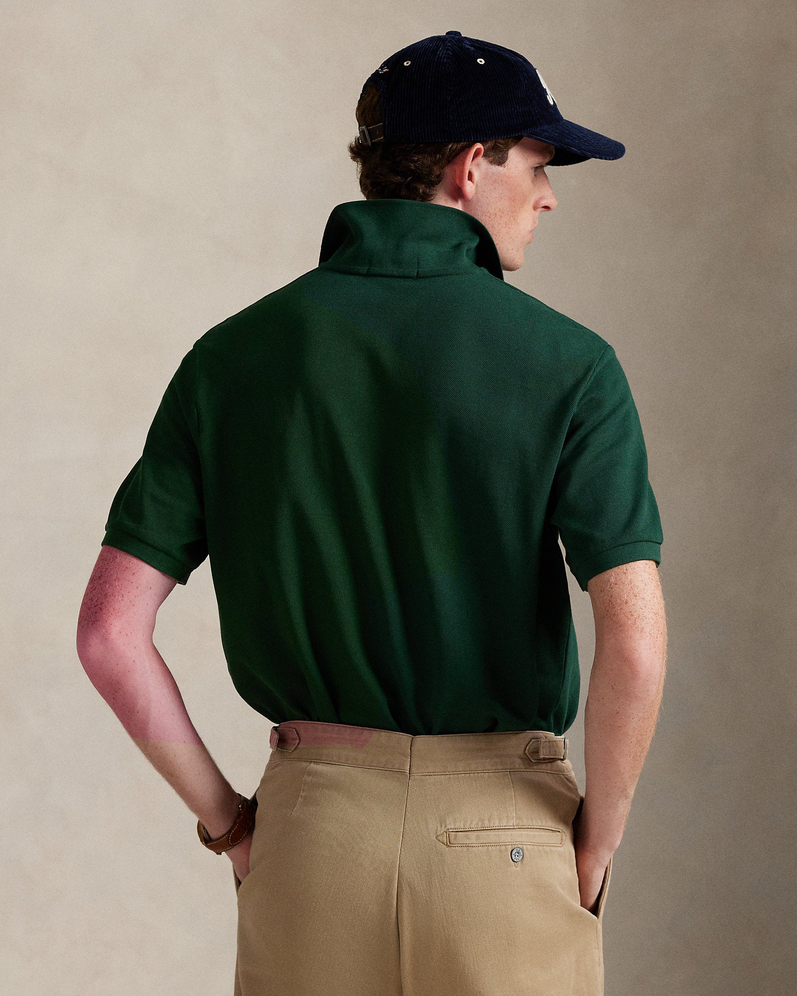 Ralph Lauren Classic Fit DogEmbroidered Polo Shirt