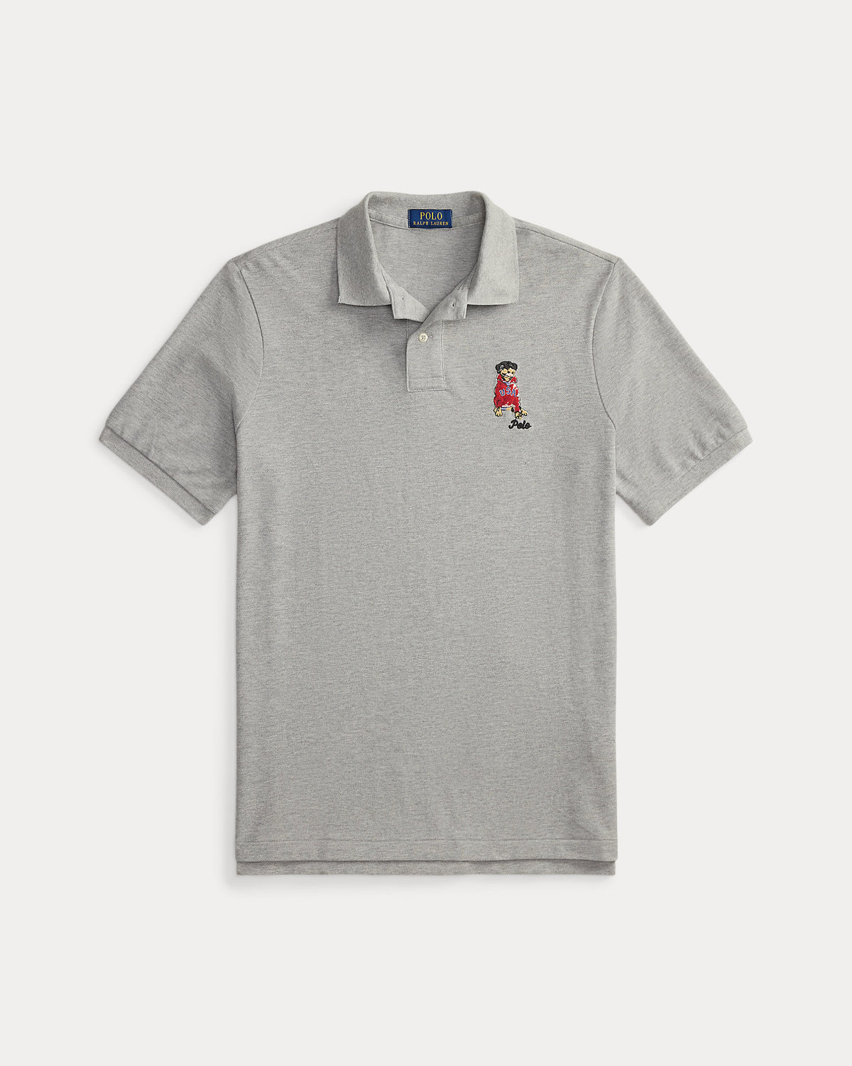 Ralph Lauren Classic Fit DogEmbroidered Polo Shirt