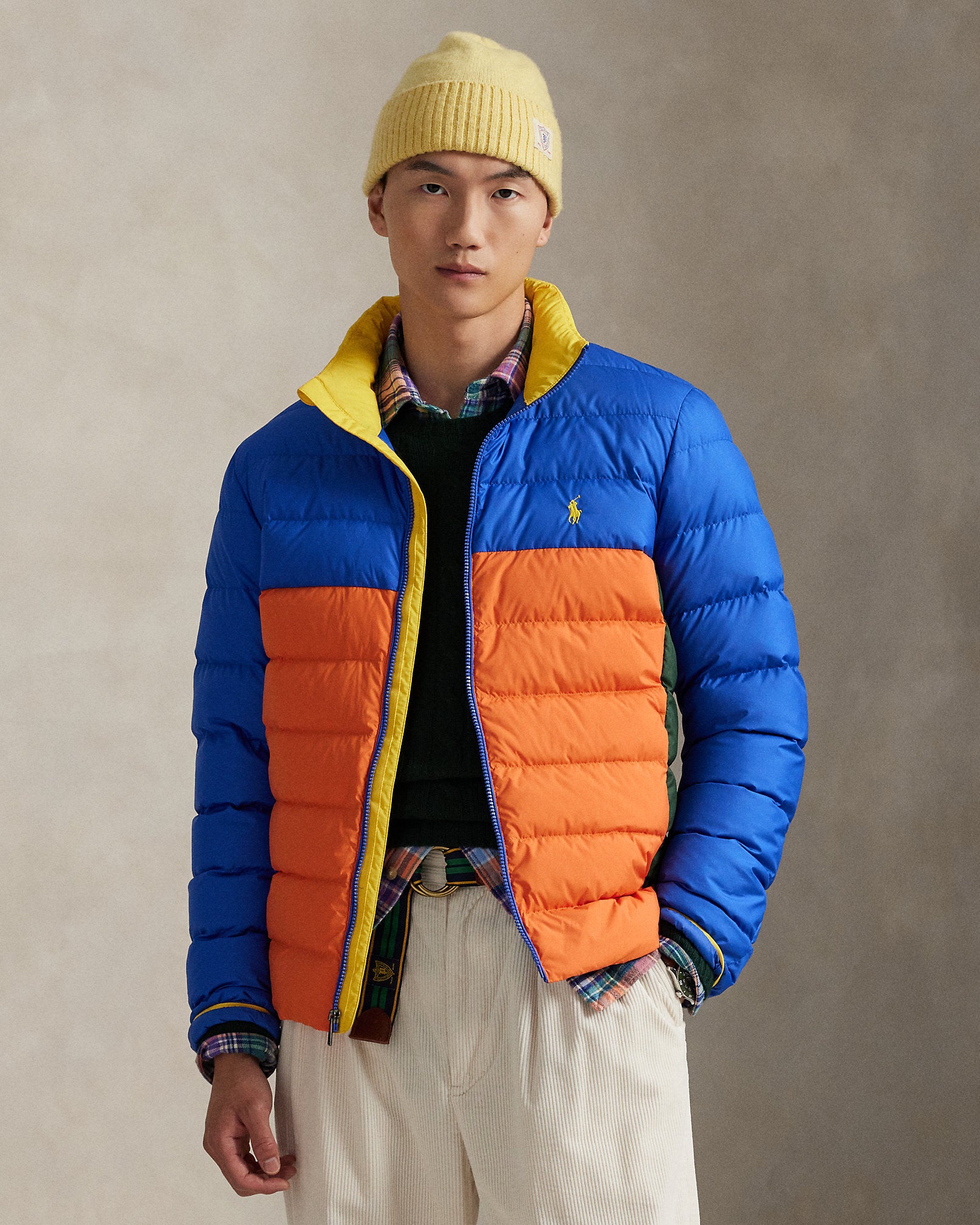 Ralph Lauren The Colden Packable ColorBlocked Jacket