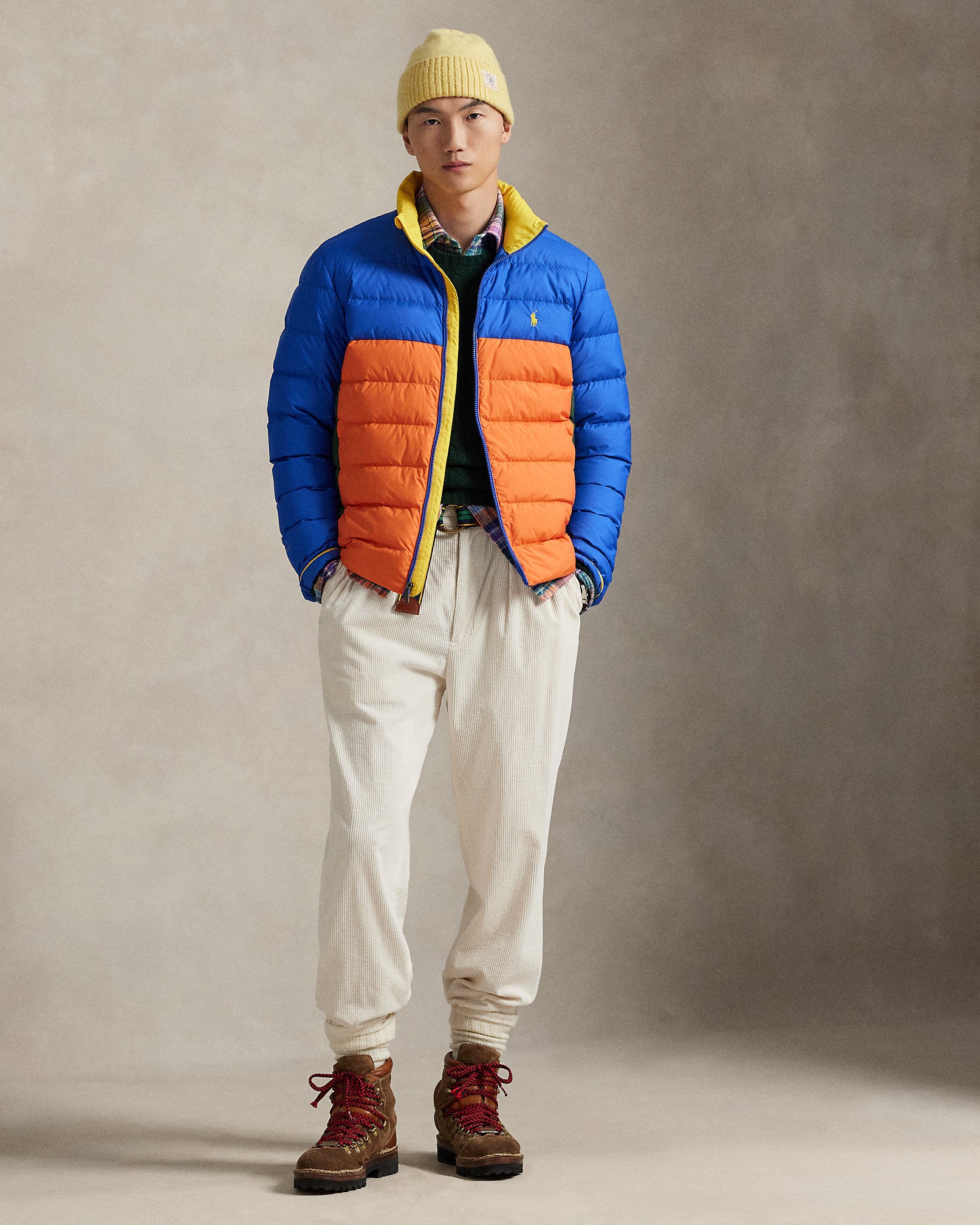 Ralph Lauren The Colden Packable ColorBlocked Jacket