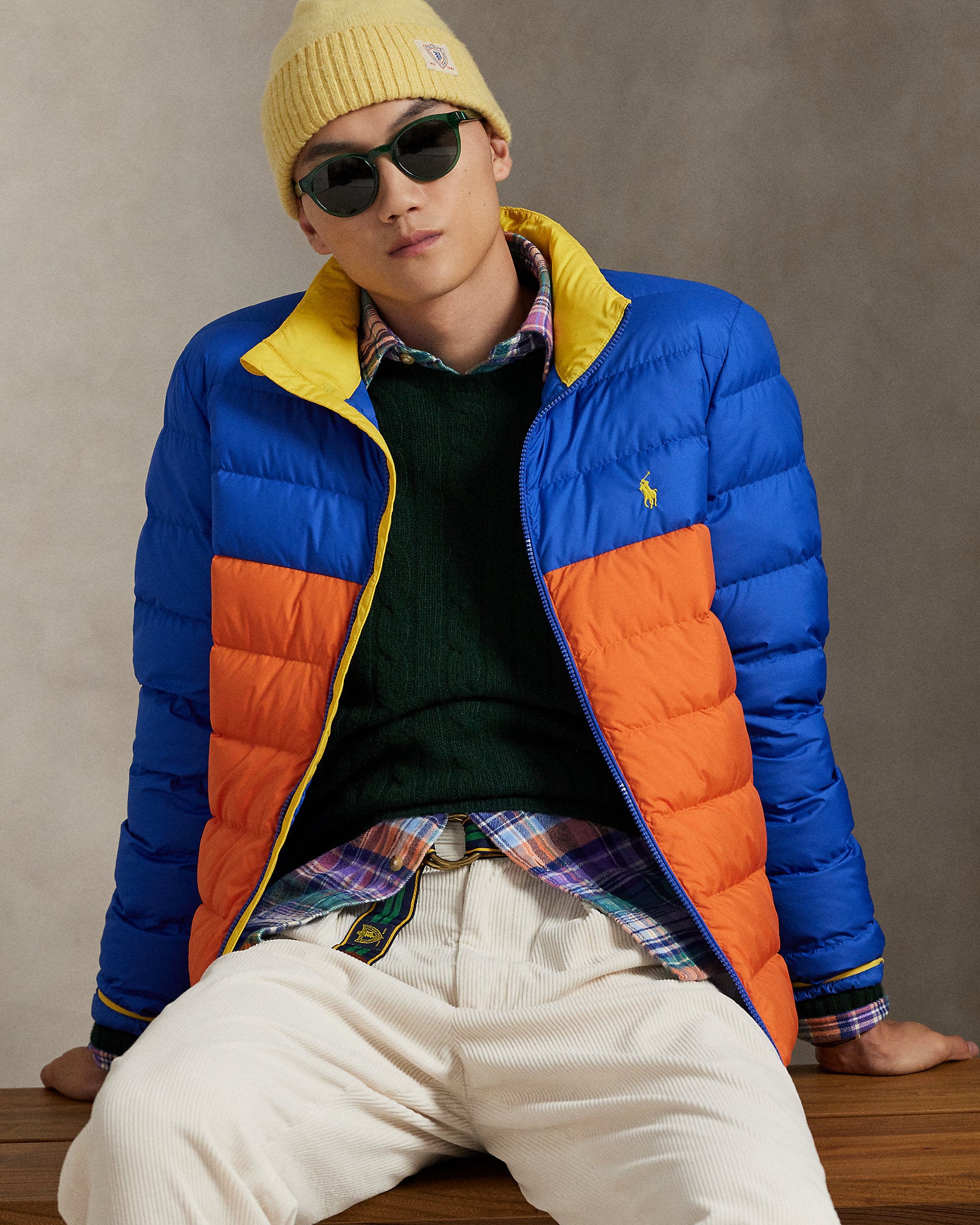 Ralph Lauren The Colden Packable ColorBlocked Jacket