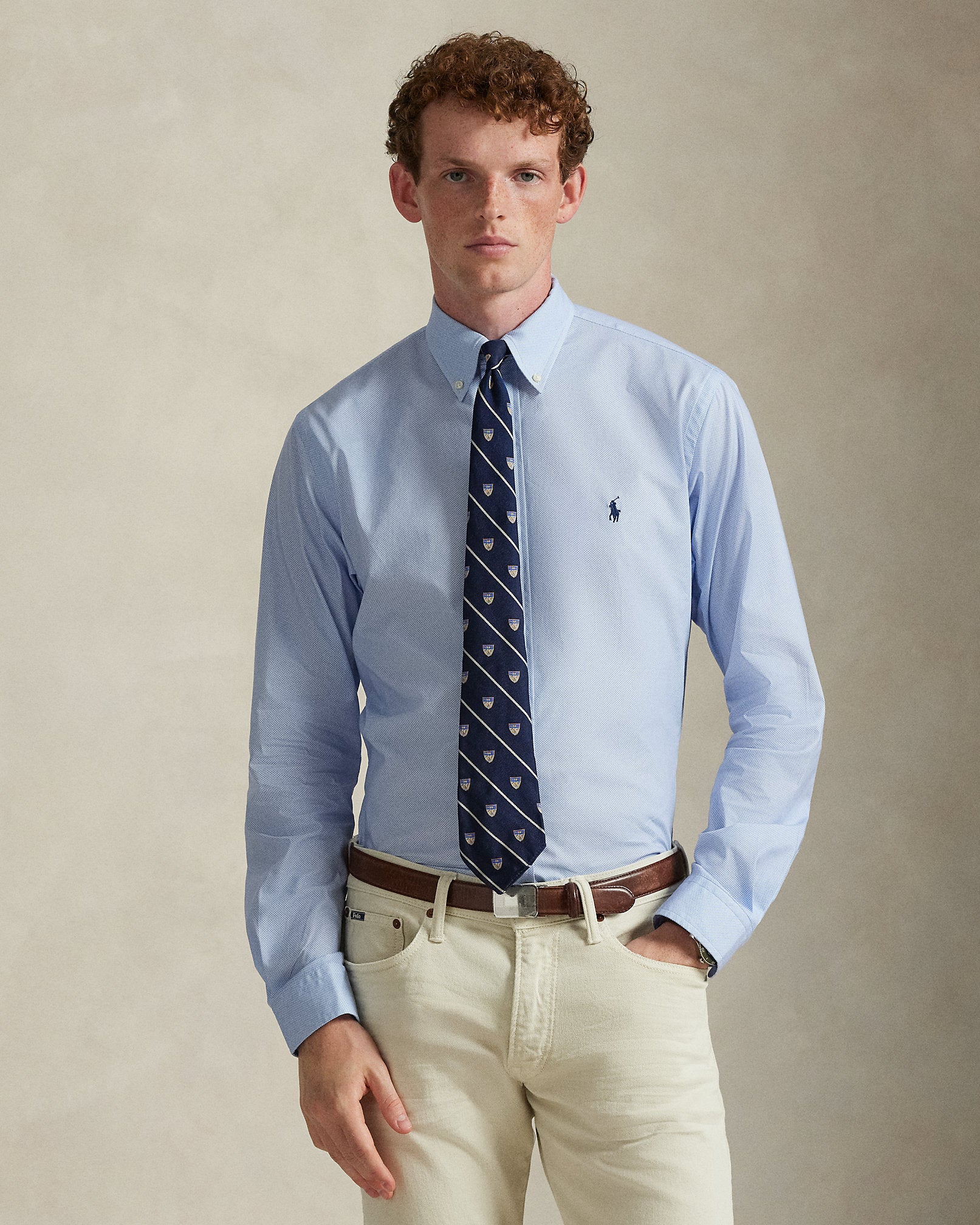 Ralph Lauren Classic Fit Stretch Poplin Shirt