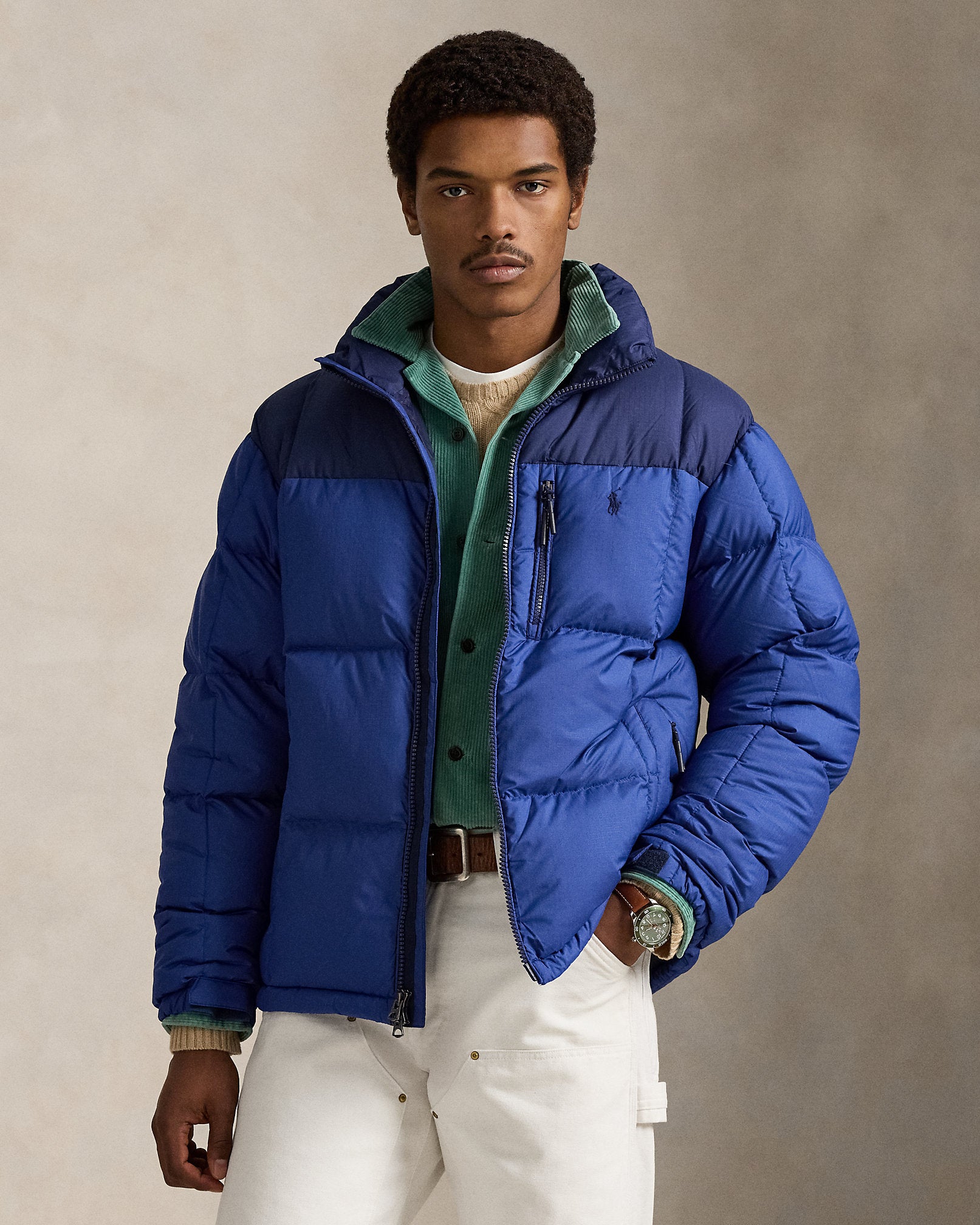 Ralph Lauren The Gorham Retro Puffer Jacket