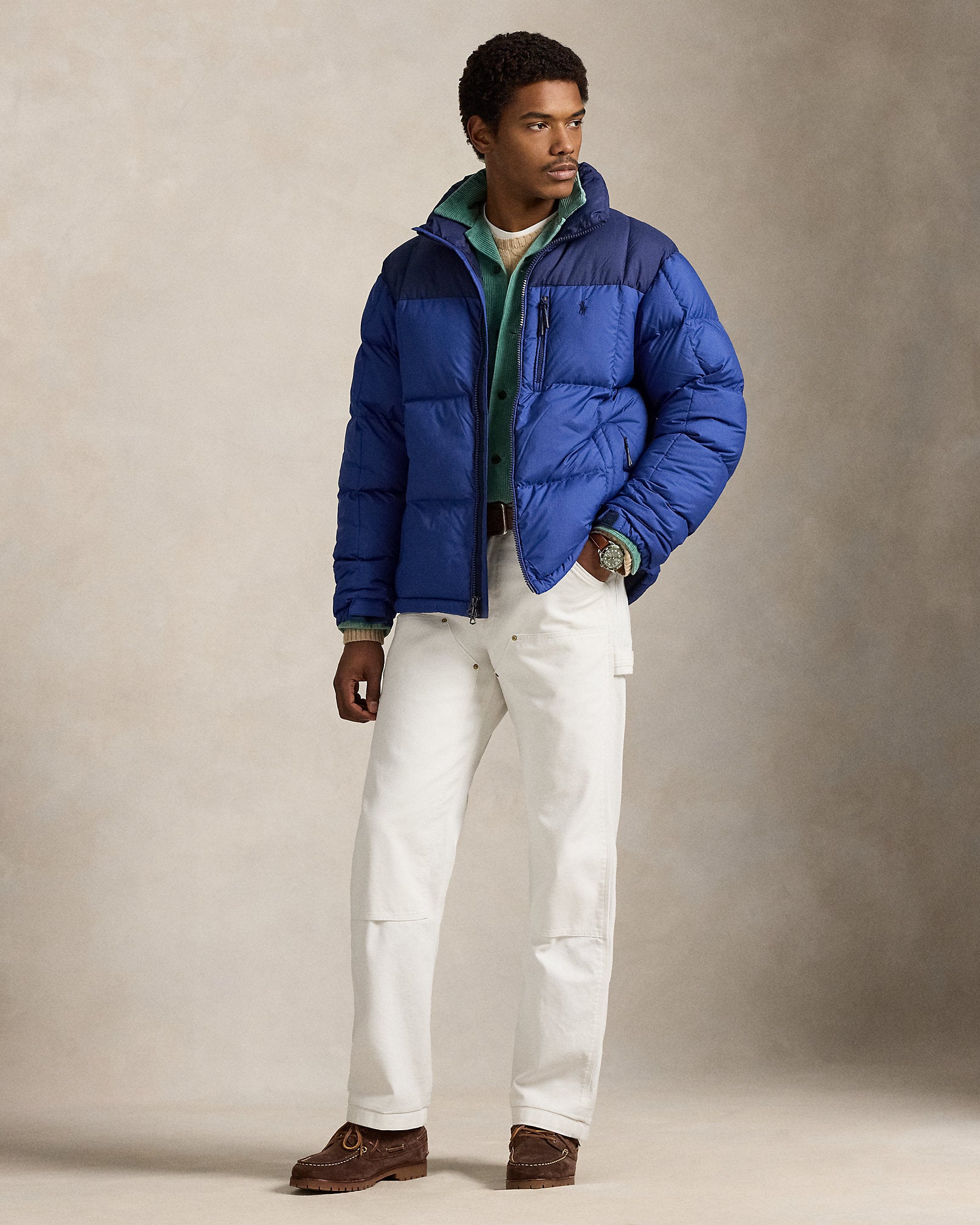Ralph Lauren The Gorham Retro Puffer Jacket