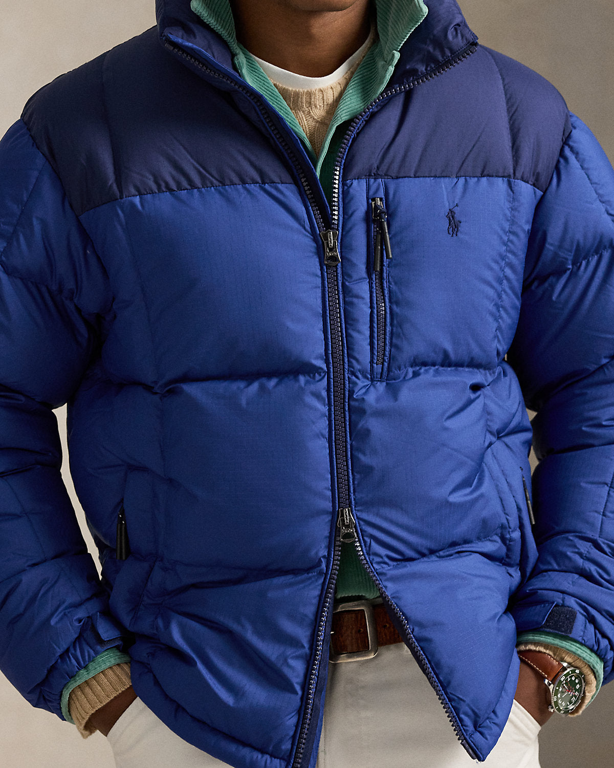 Ralph Lauren The Gorham Retro Puffer Jacket
