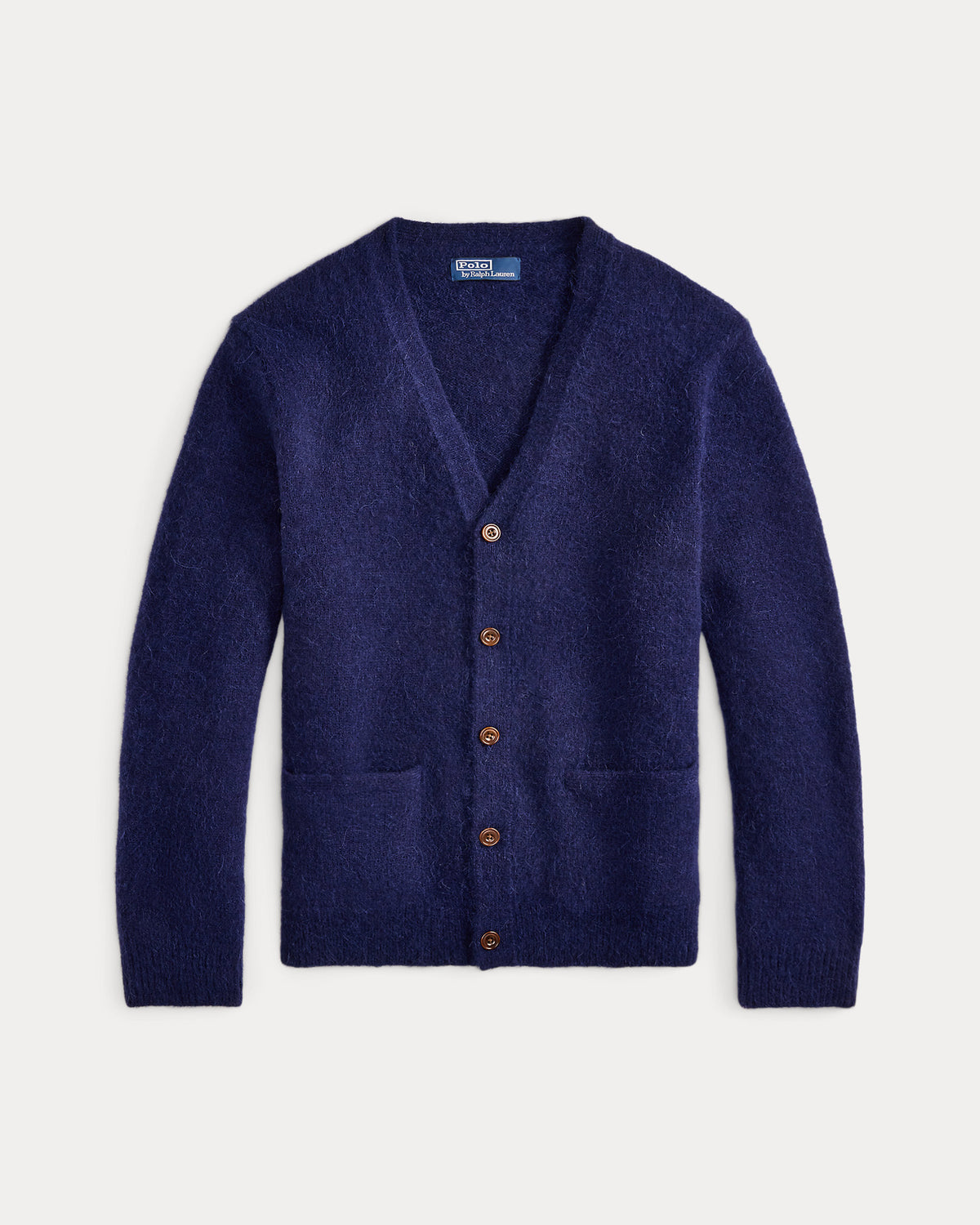 Ralph Lauren SuedePatch WoolBlend Cardigan