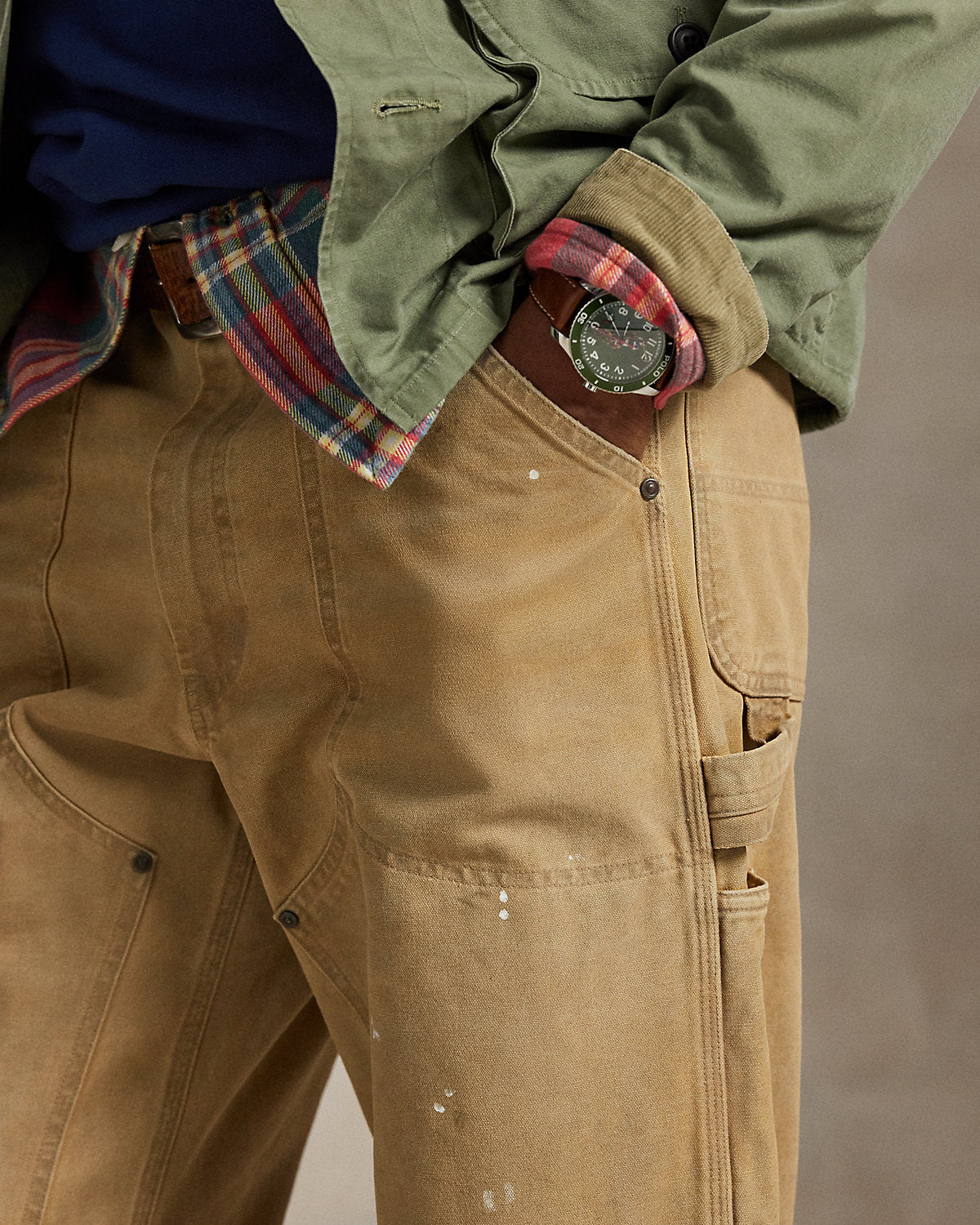 Ralph Lauren Polo Dungaree Fit Canvas Carpenter Pant
