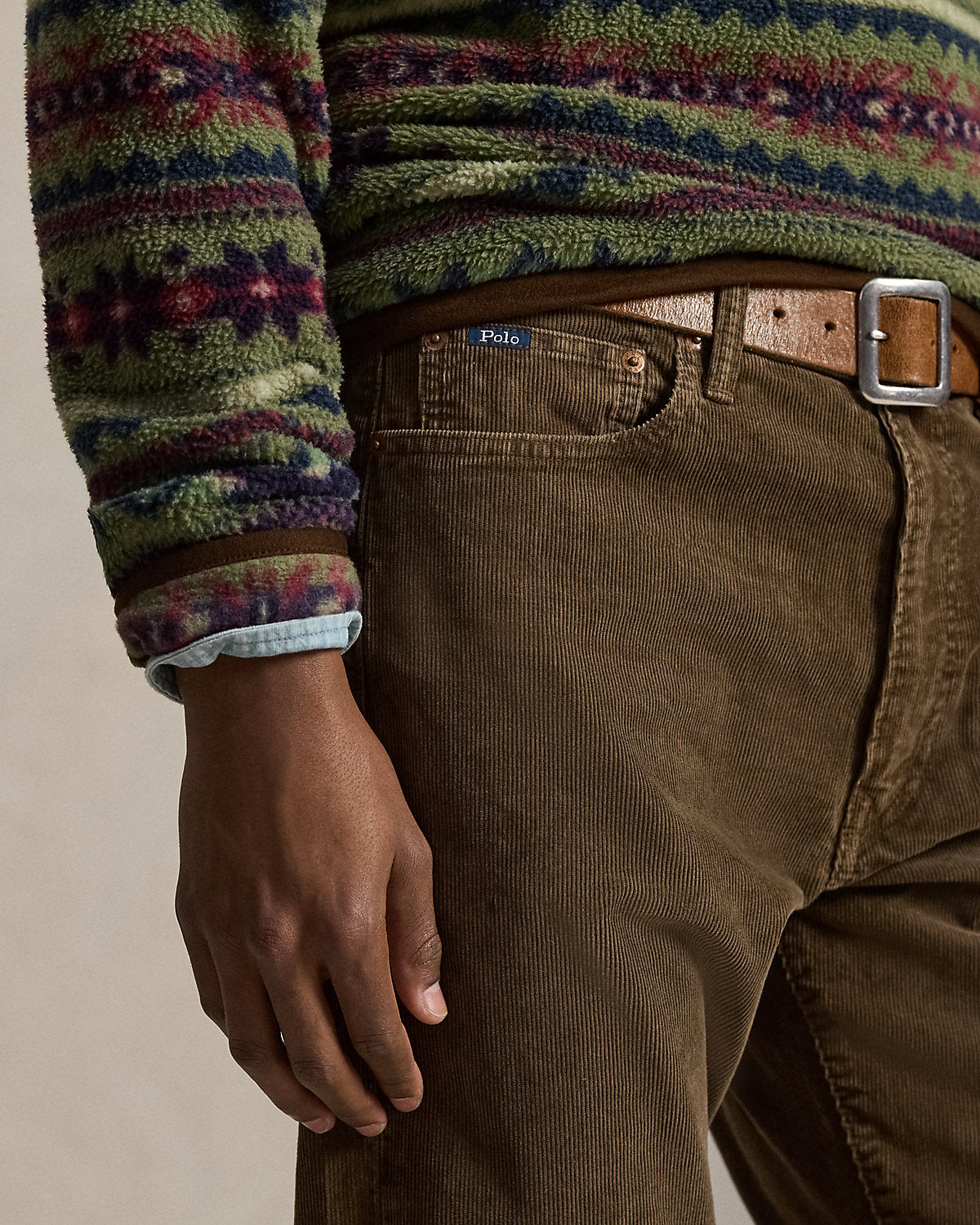 Ralph Lauren Straight Fit Corduroy Pant