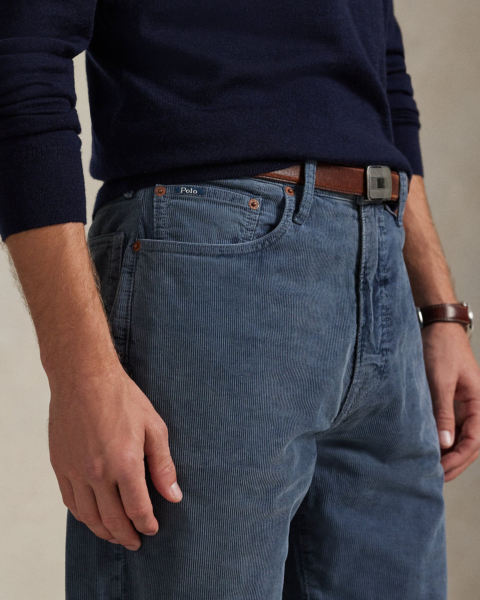 Ralph Lauren Straight Fit Corduroy Pant