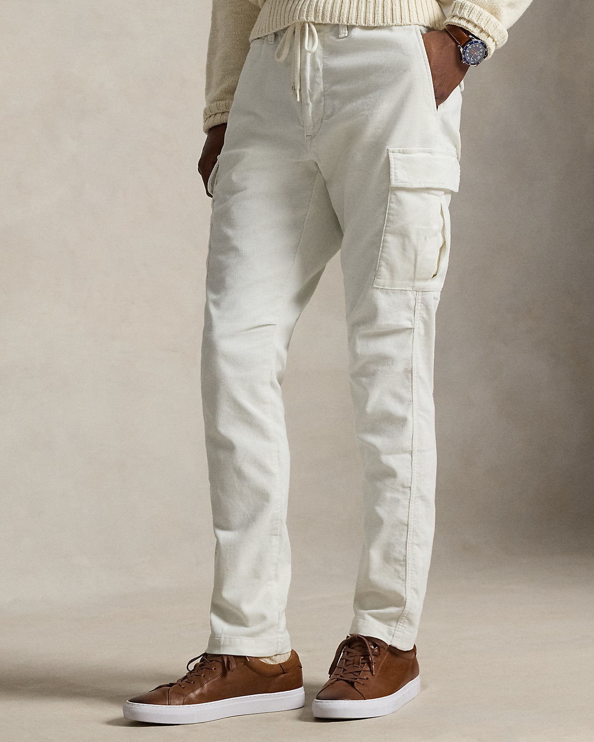 Ralph Lauren Slim Fit Stretch Corduroy Cargo Pant