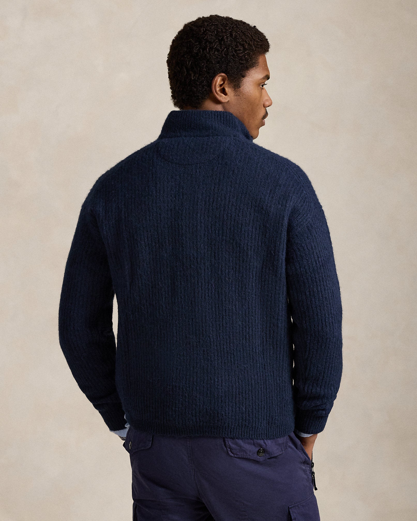 Ralph Lauren QuarterZip Mockneck Sweater