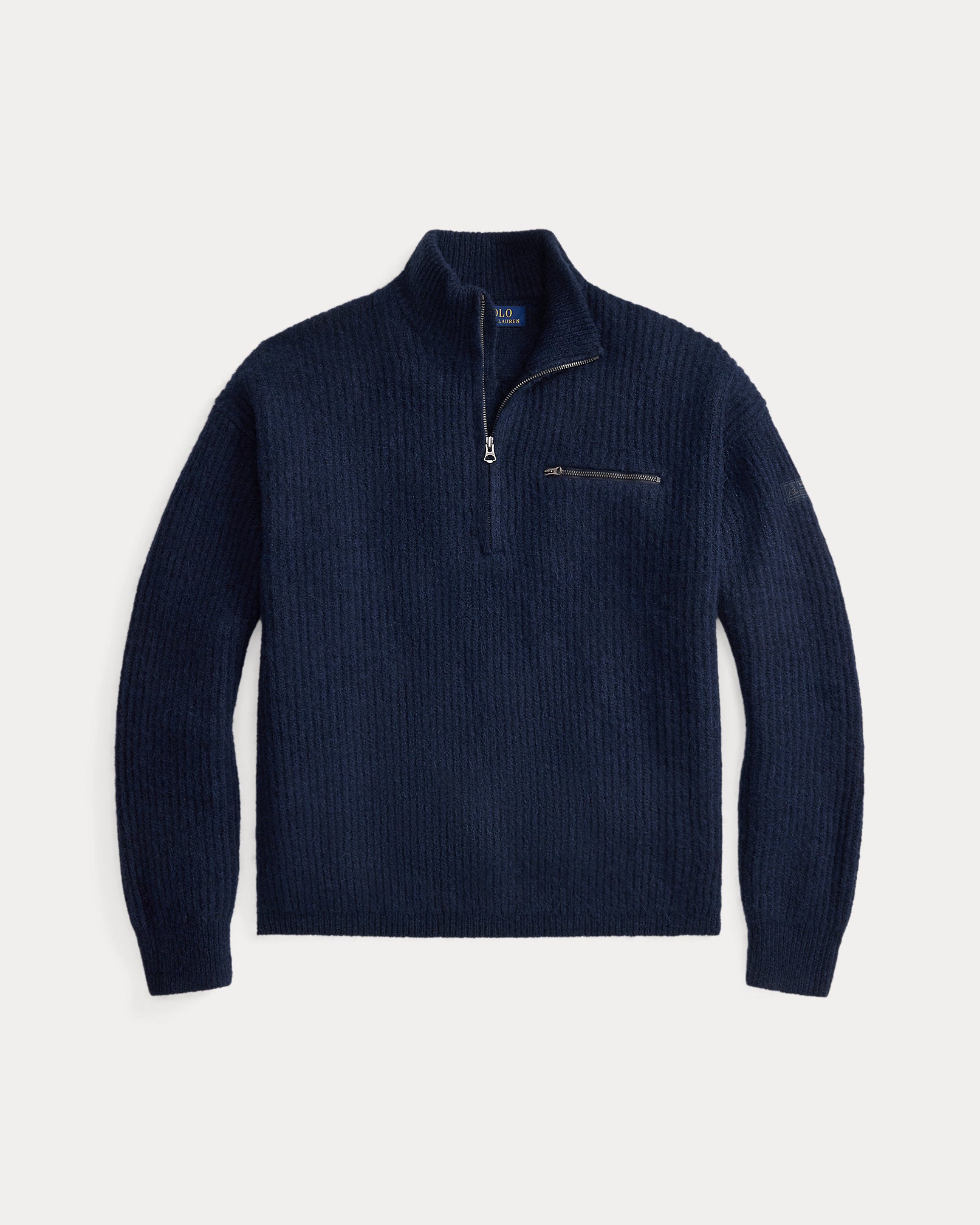 Ralph Lauren QuarterZip Mockneck Sweater