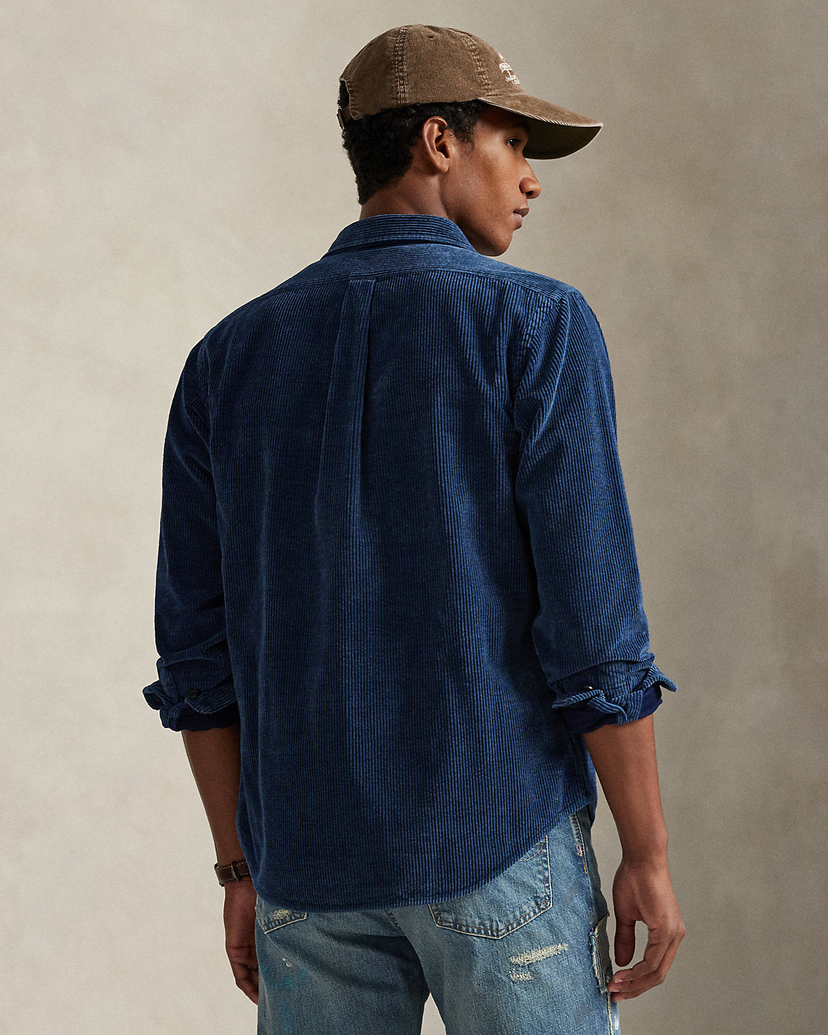 Ralph Lauren Classic Fit Indigo Corduroy Workshirt