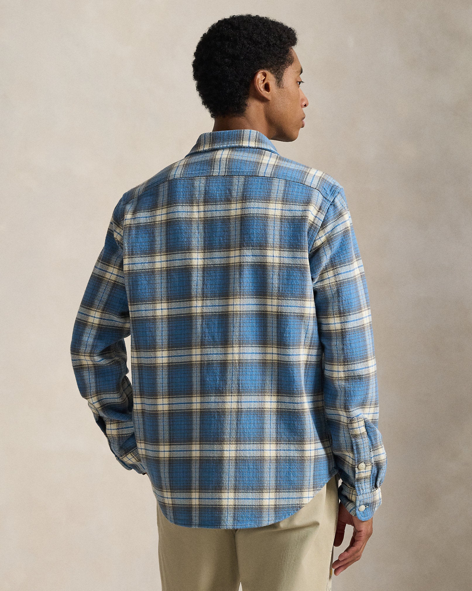 Ralph Lauren Classic Fit Plaid Flannel Workshirt