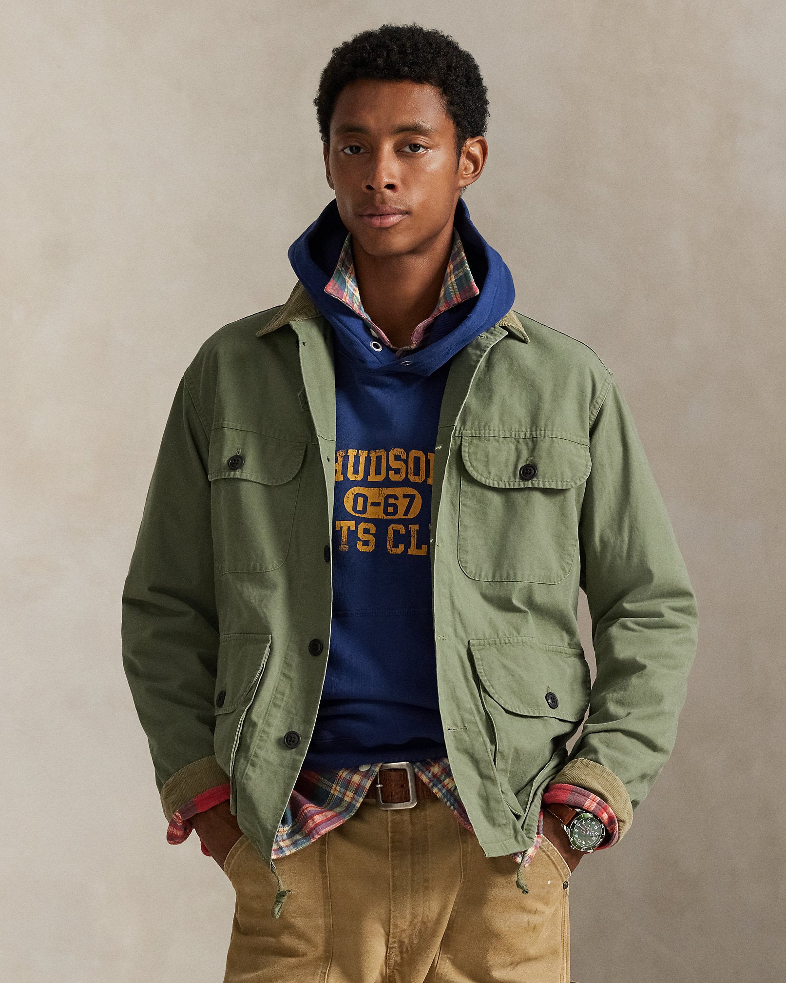 Ralph Lauren Cotton Canvas Overshirt