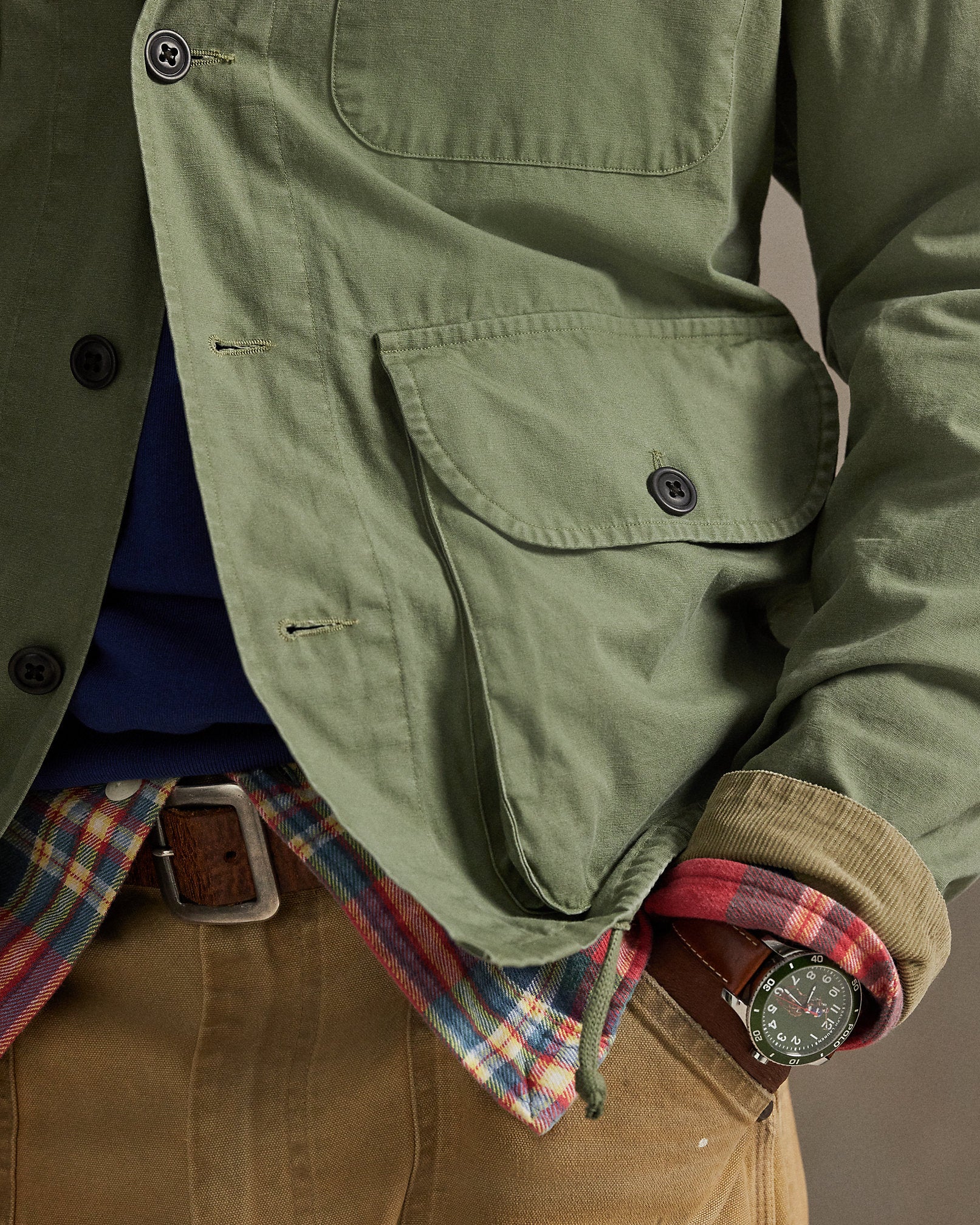 Ralph Lauren Cotton Canvas Overshirt