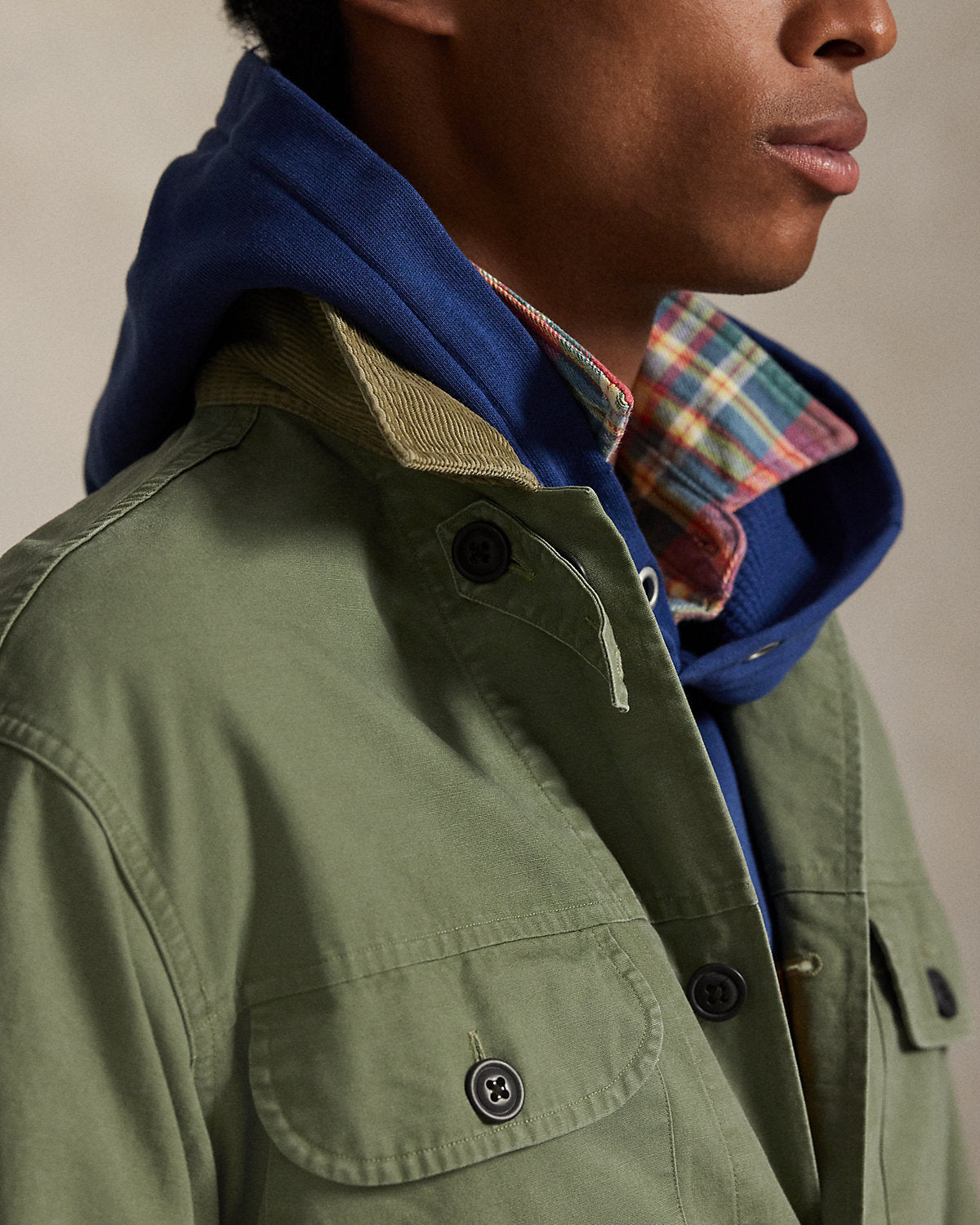 Ralph Lauren Cotton Canvas Overshirt