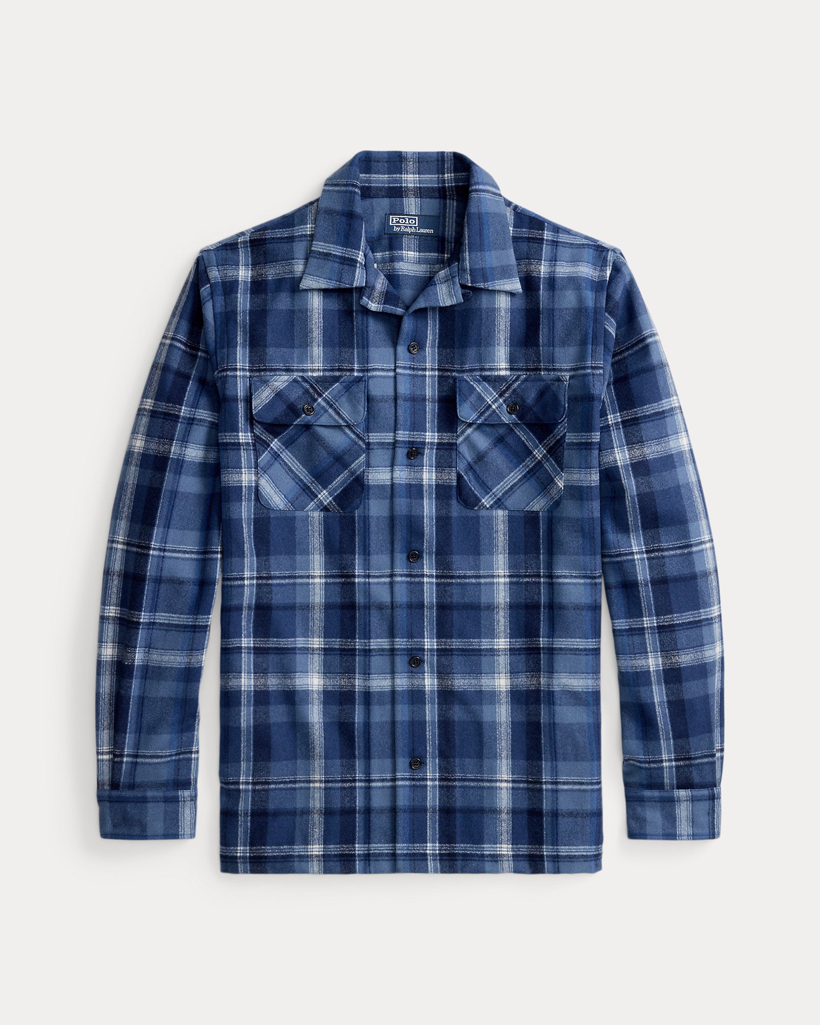 Ralph Lauren Classic Fit Plaid Wool Shirt