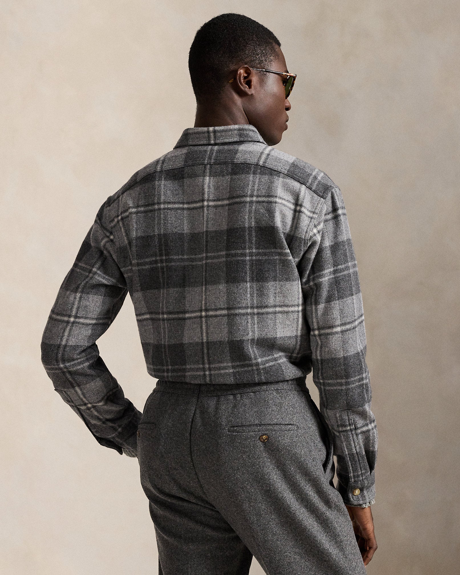 Ralph Lauren Classic Fit Plaid Wool Workshirt