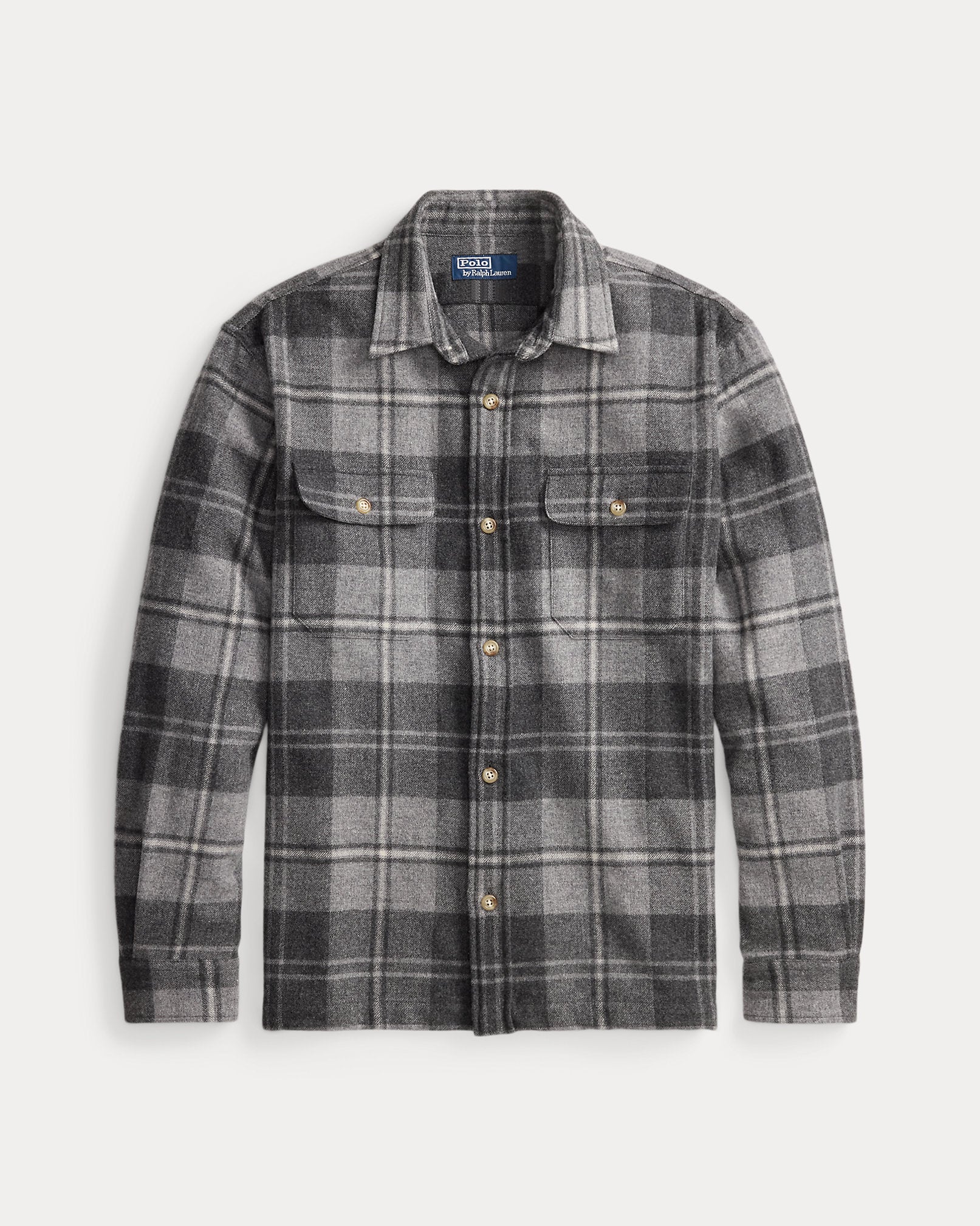Ralph Lauren Classic Fit Plaid Wool Workshirt