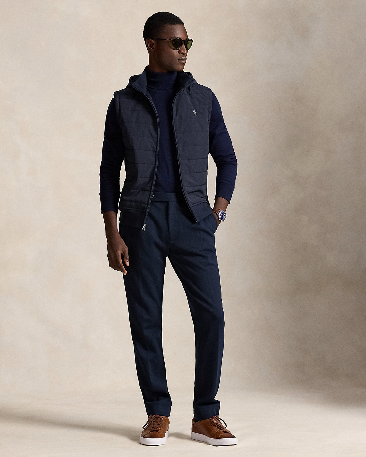 Ralph Lauren Hybrid Hooded Vest