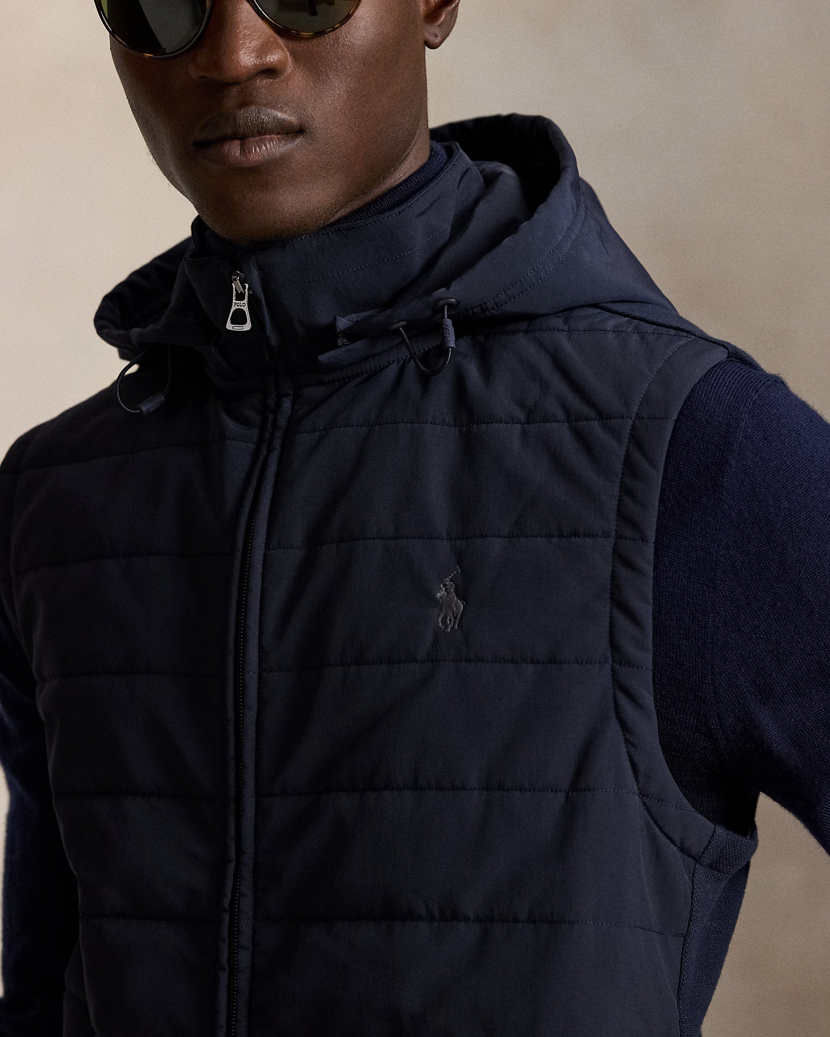 Ralph Lauren Hybrid Hooded Vest