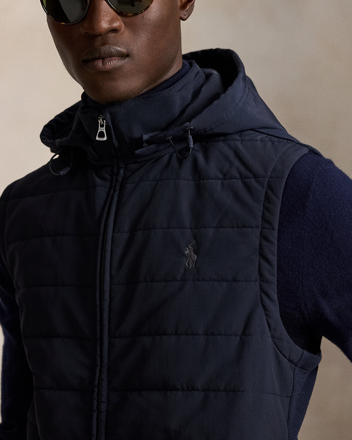 Ralph Lauren Hybrid Hooded Vest