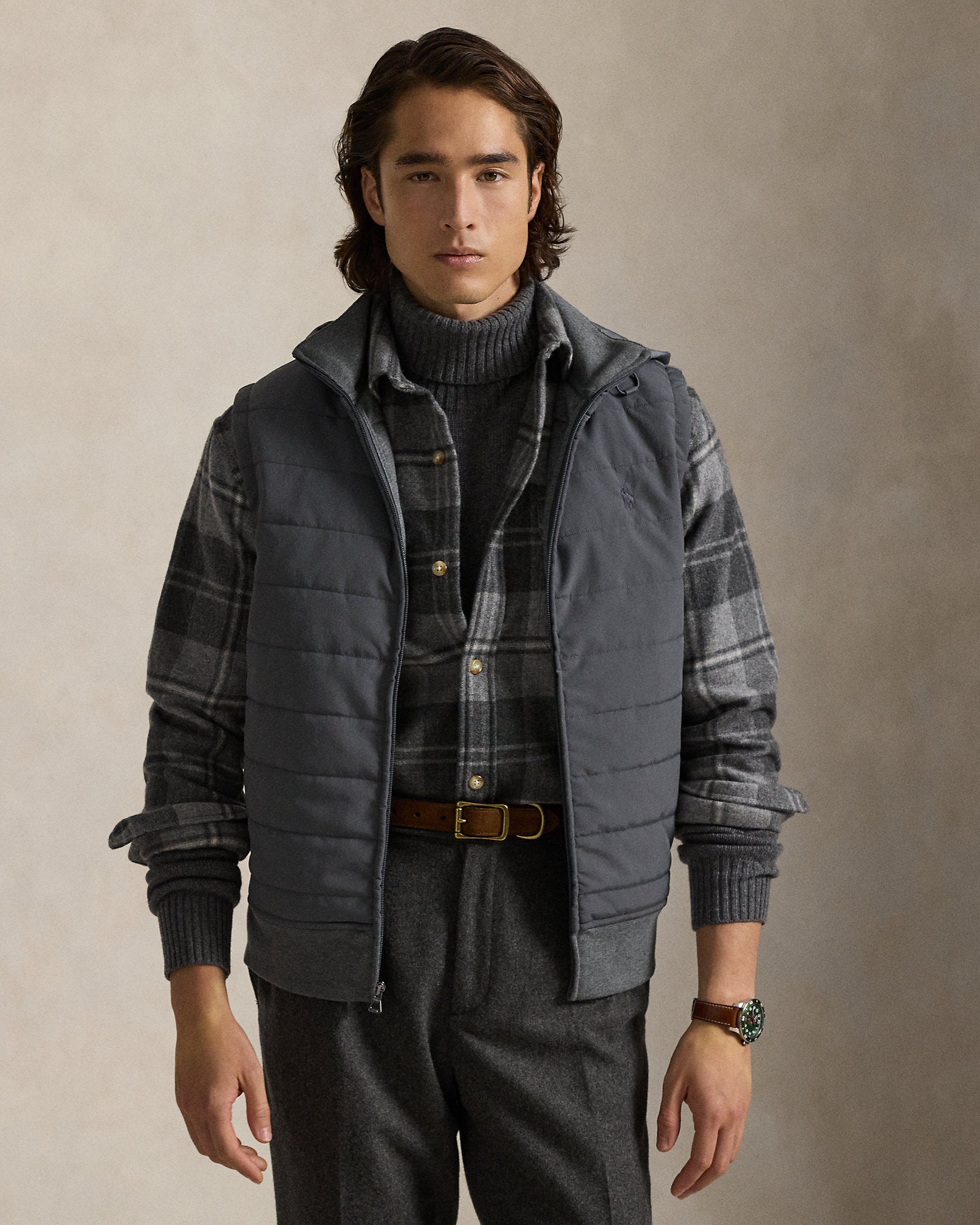 Ralph Lauren Hybrid Hooded Vest