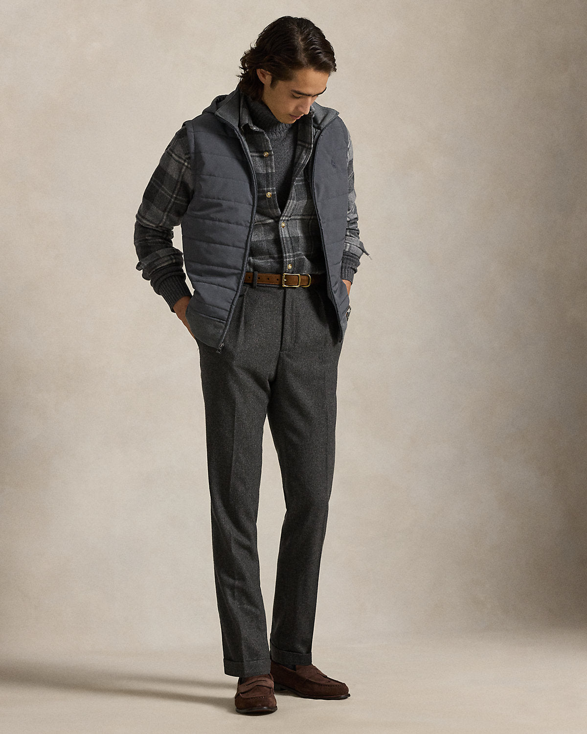 Ralph Lauren Hybrid Hooded Vest