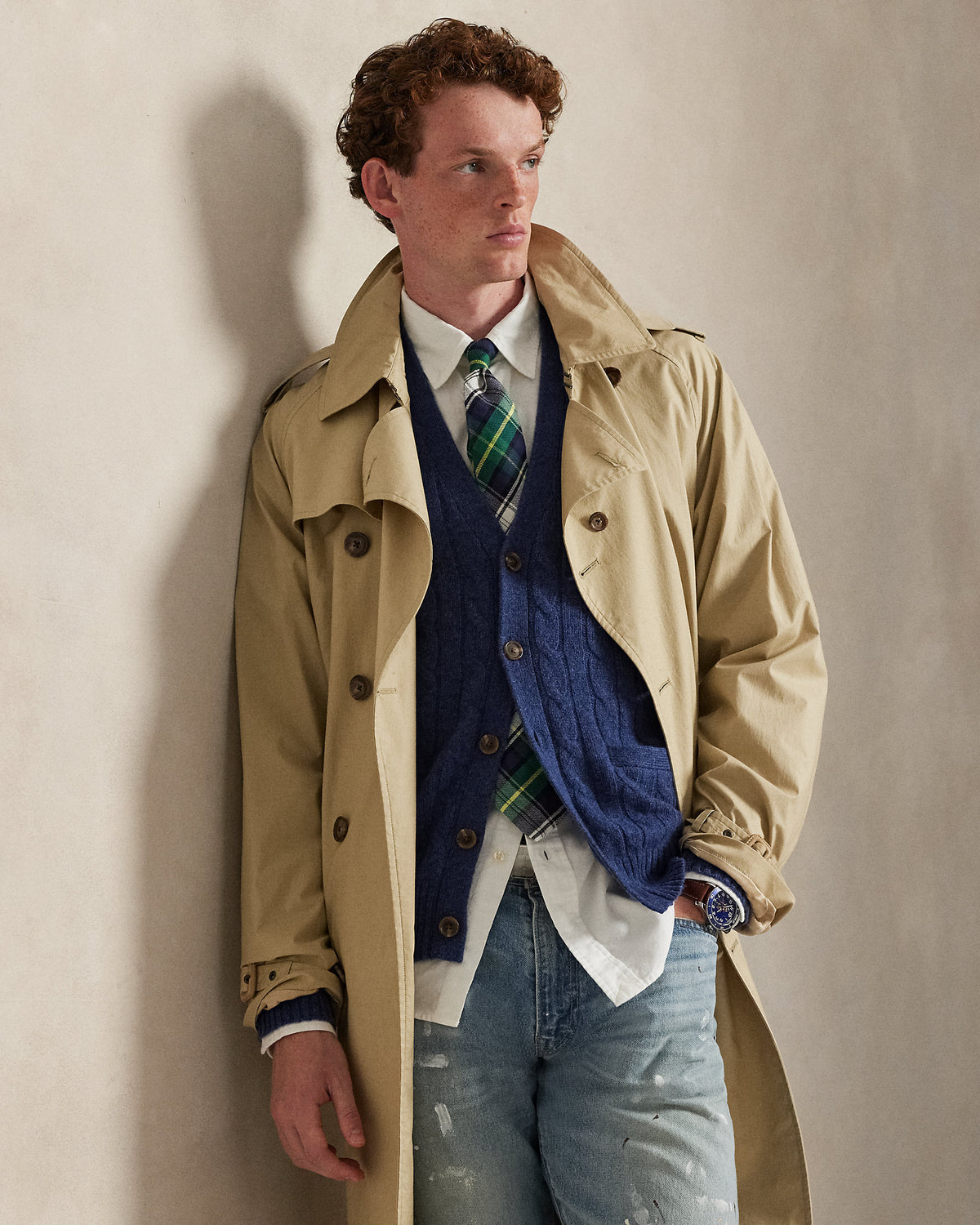 Ralph Lauren CableKnit Cashmere Cardigan