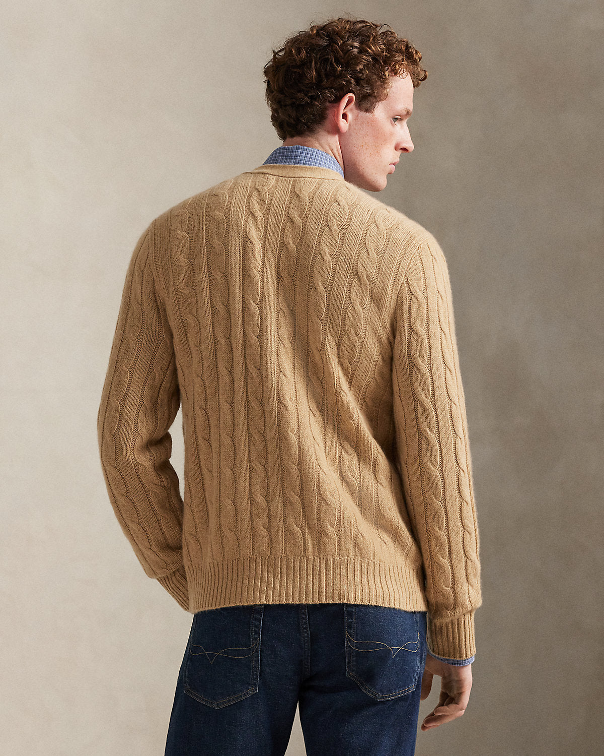 Ralph Lauren CableKnit Cashmere Cardigan
