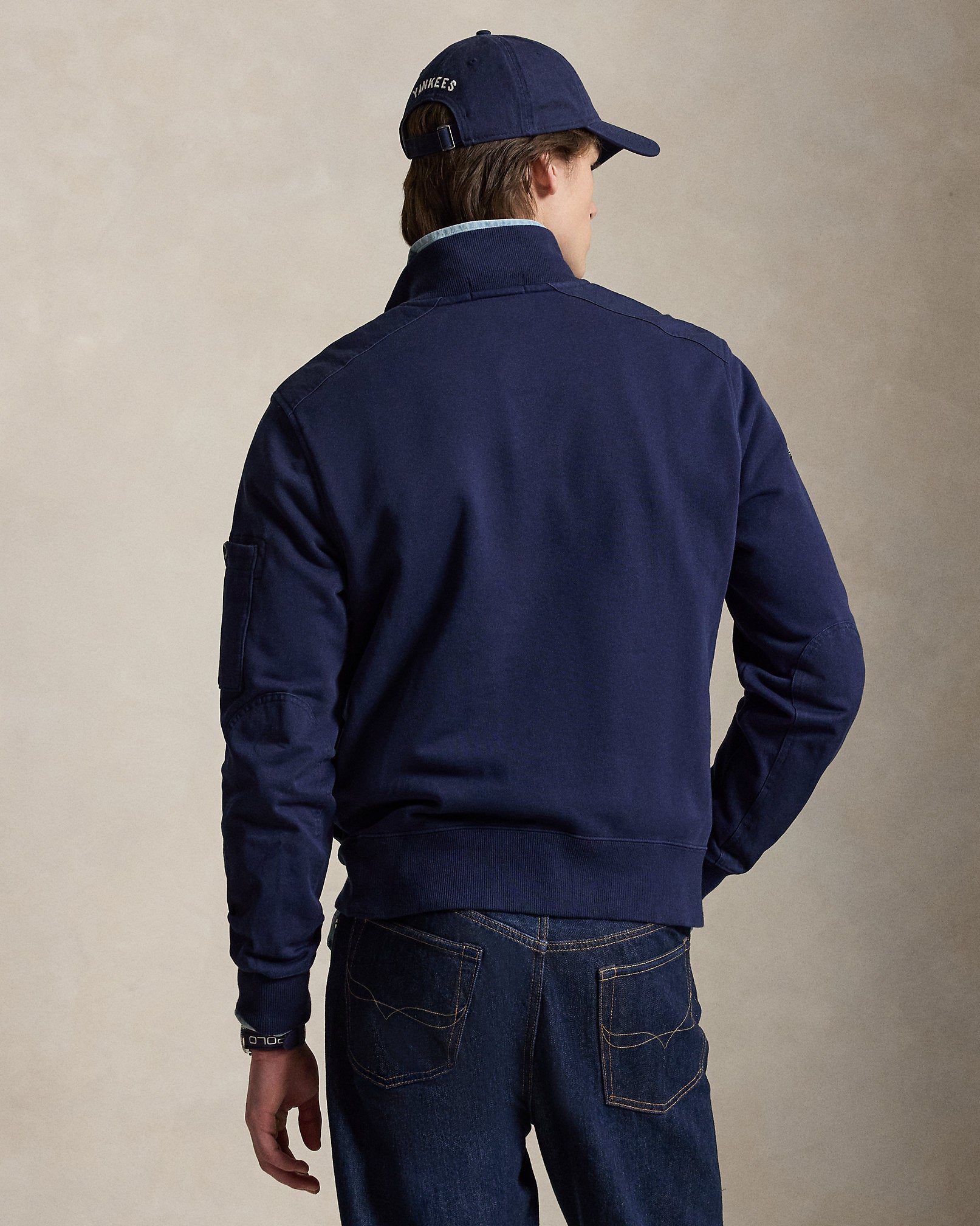 Ralph Lauren Loopback Fleece Utility Sweatshirt