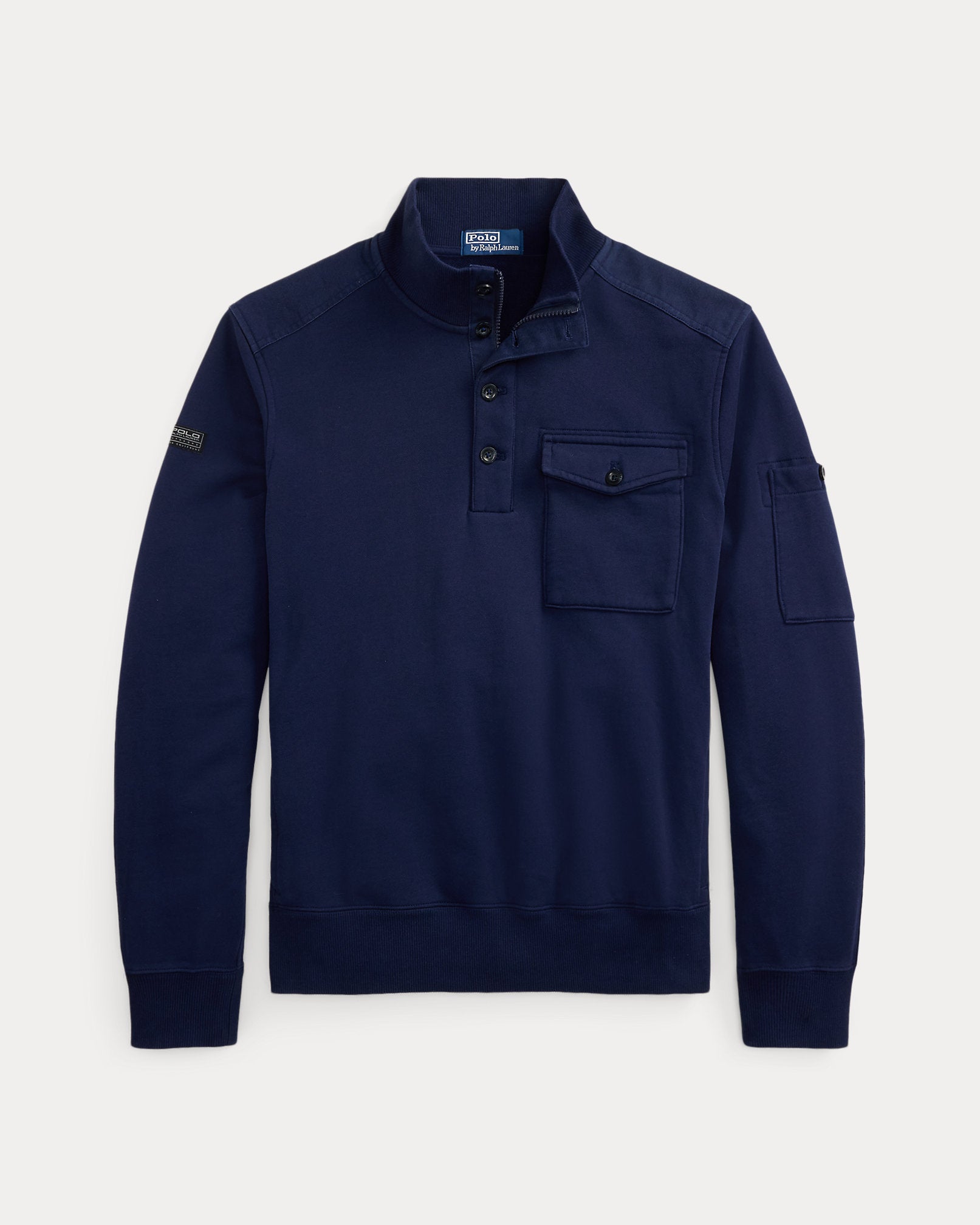 Ralph Lauren Loopback Fleece Utility Sweatshirt