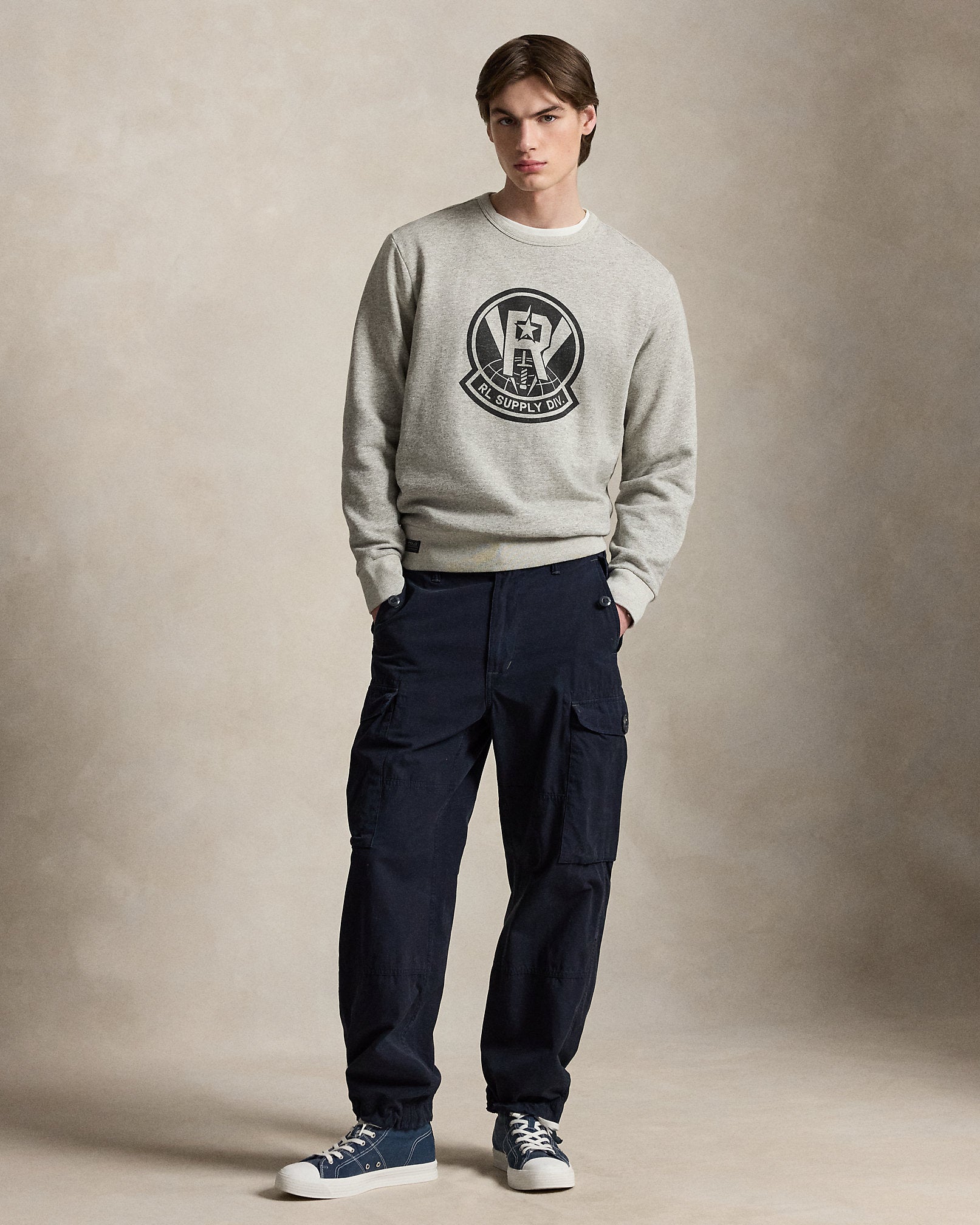 Ralph Lauren Fleece Graphic Sweatshirt