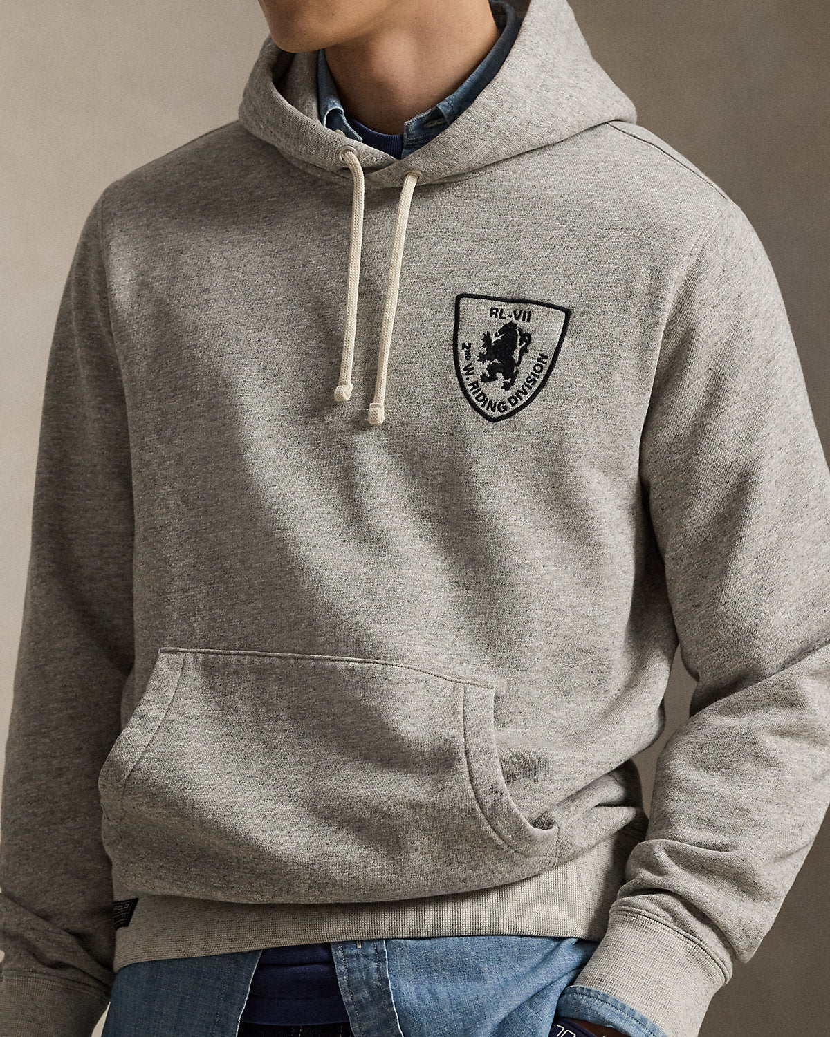 Ralph Lauren Embroidered Fleece Hoodie