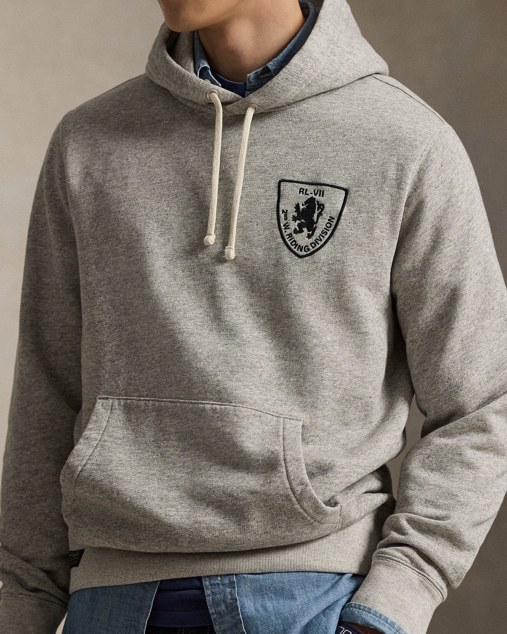 Ralph Lauren Embroidered Fleece Hoodie
