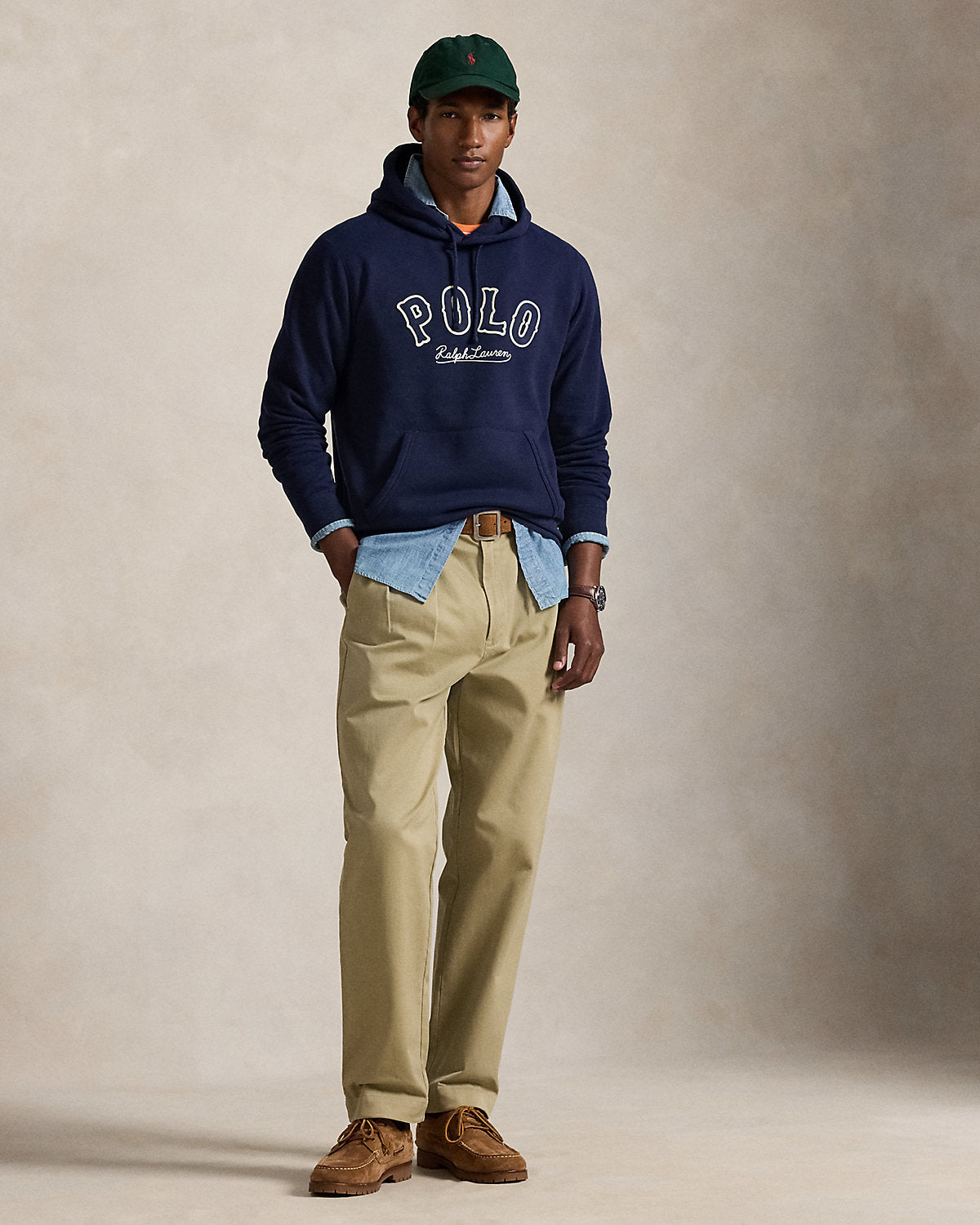 Ralph Lauren The RL Fleece WesternLogo Hoodie