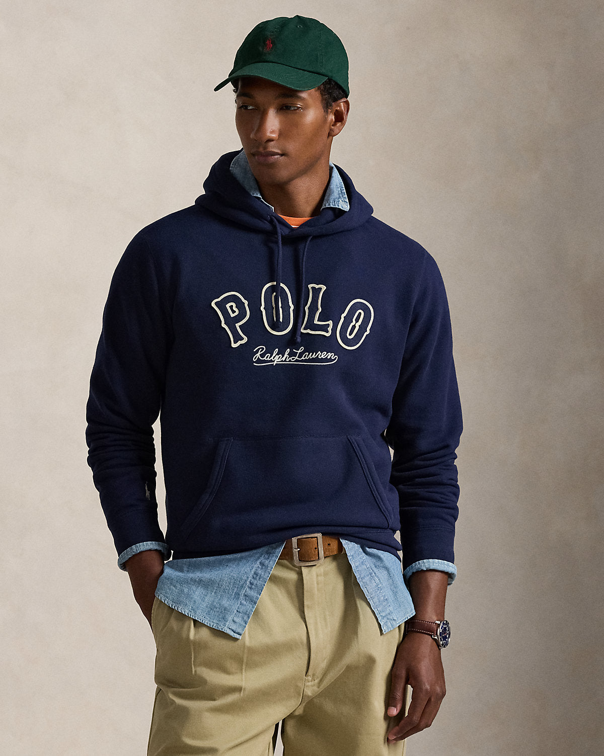 Ralph Lauren The RL Fleece WesternLogo Hoodie