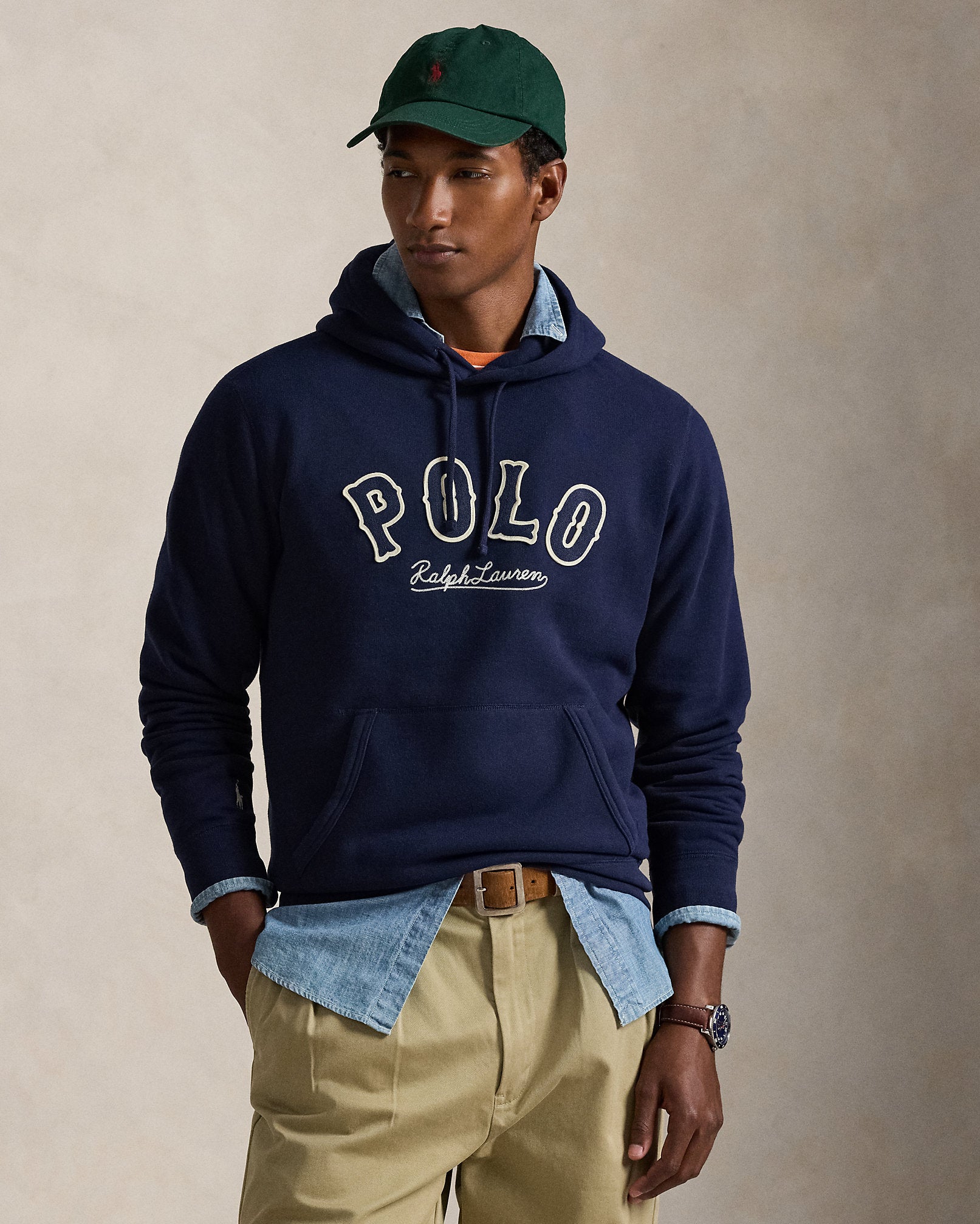 Ralph Lauren The RL Fleece WesternLogo Hoodie
