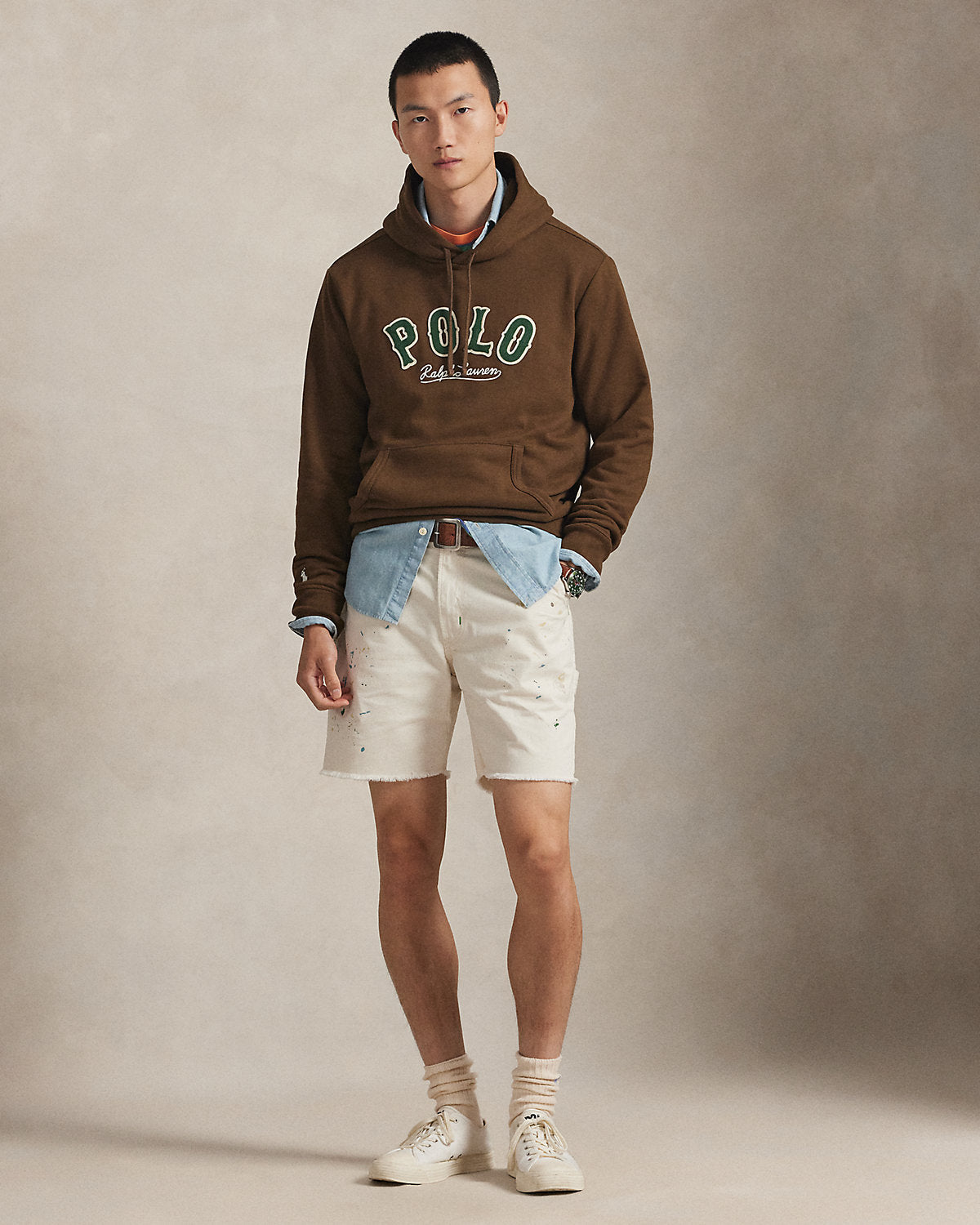 Ralph Lauren The RL Fleece WesternLogo Hoodie