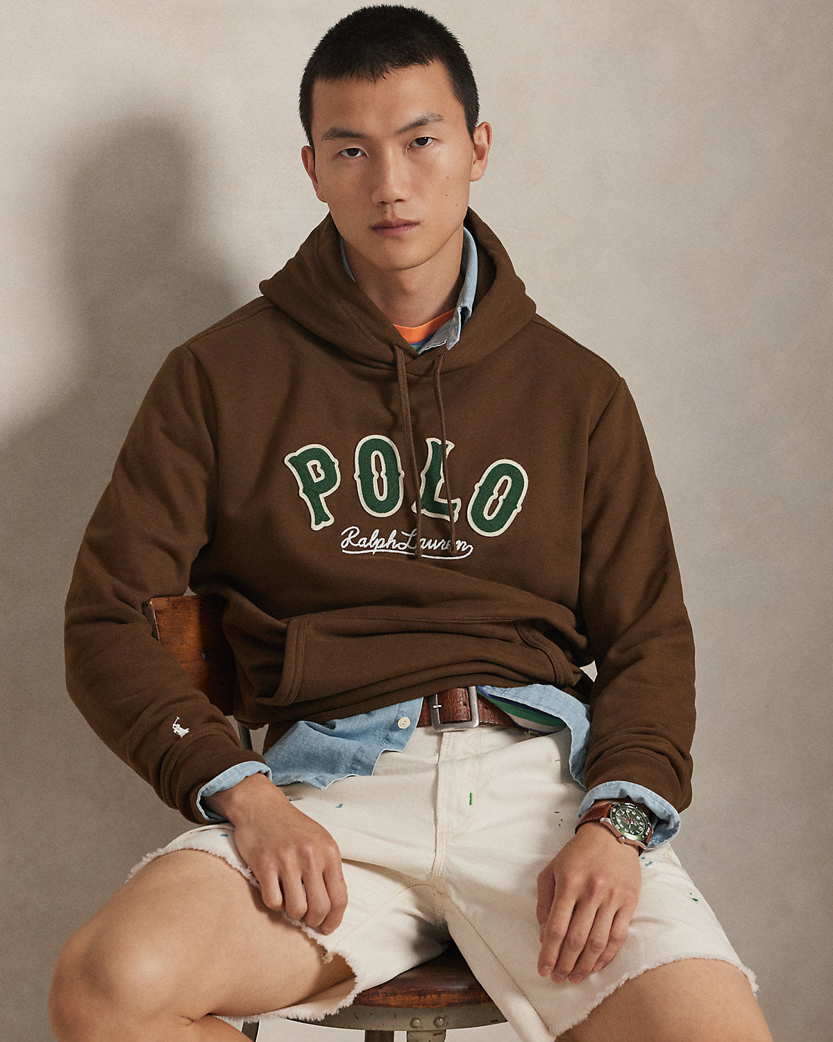 Ralph Lauren The RL Fleece WesternLogo Hoodie