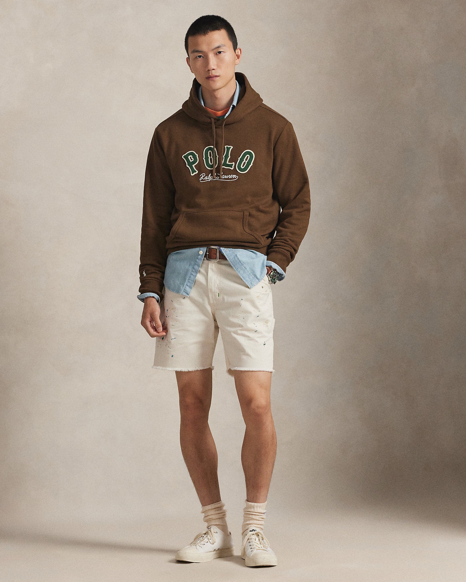 Ralph Lauren The RL Fleece WesternLogo Hoodie