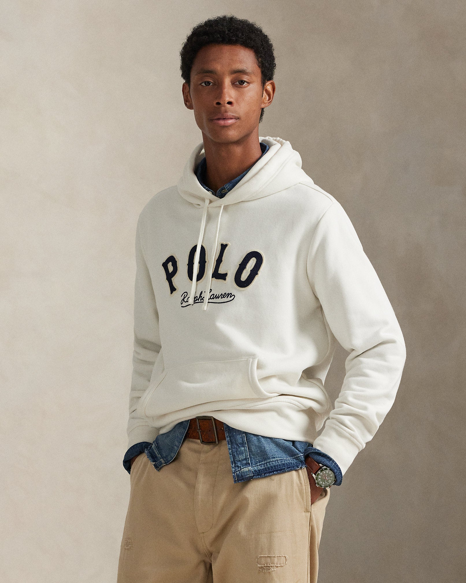 Ralph Lauren The RL Fleece WesternLogo Hoodie