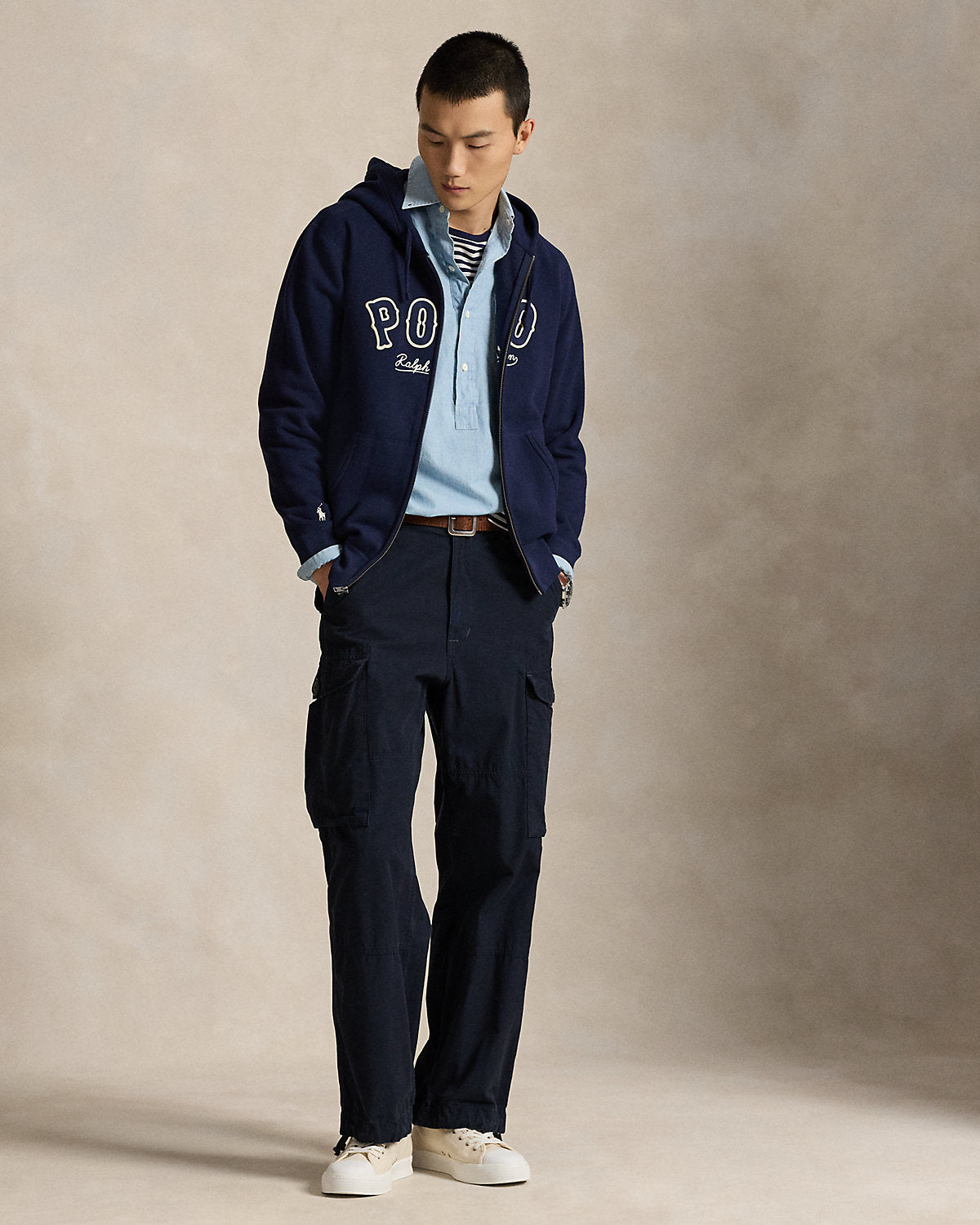 Ralph Lauren The RL Fleece WesternLogo Hoodie