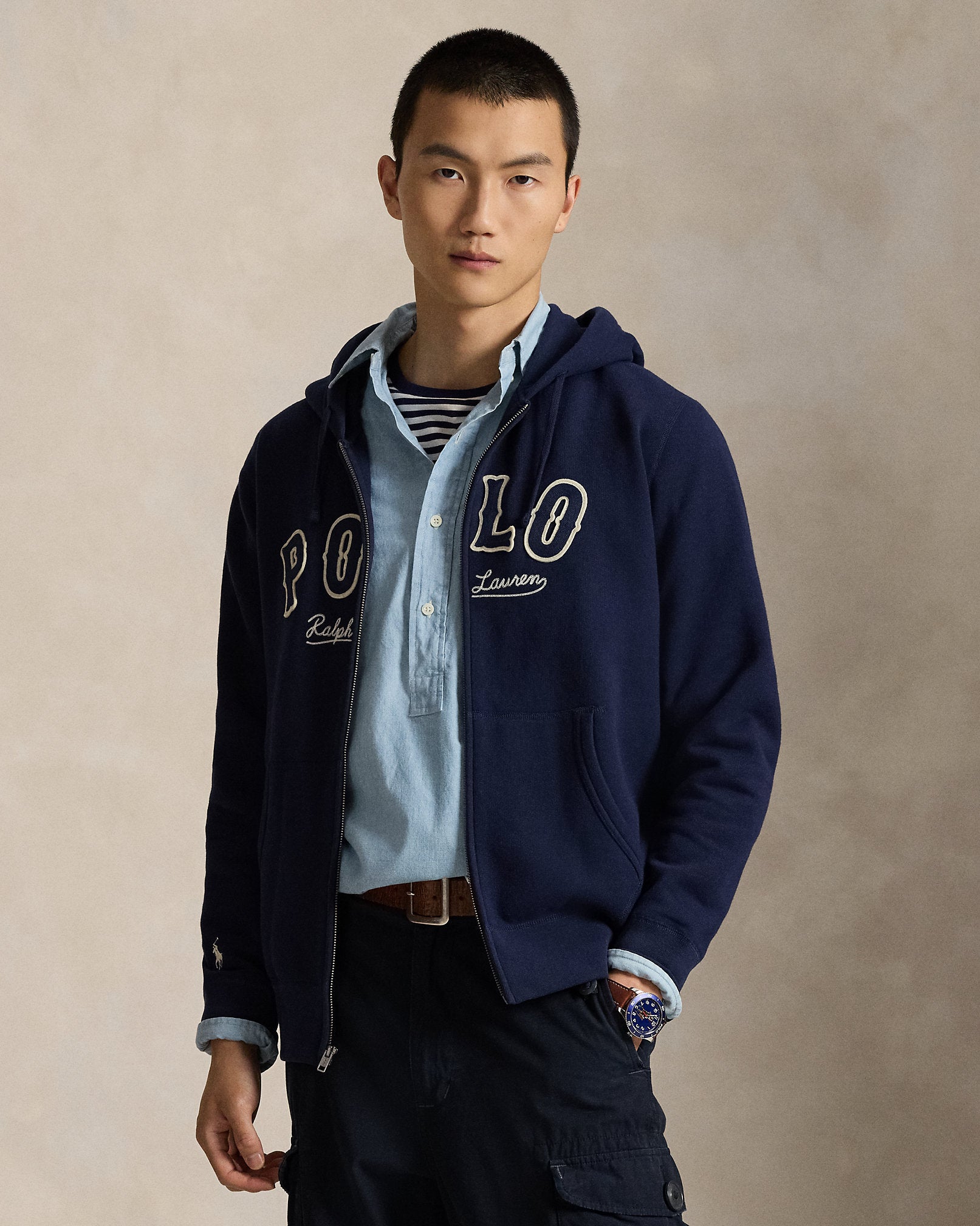 Ralph Lauren The RL Fleece WesternLogo Hoodie