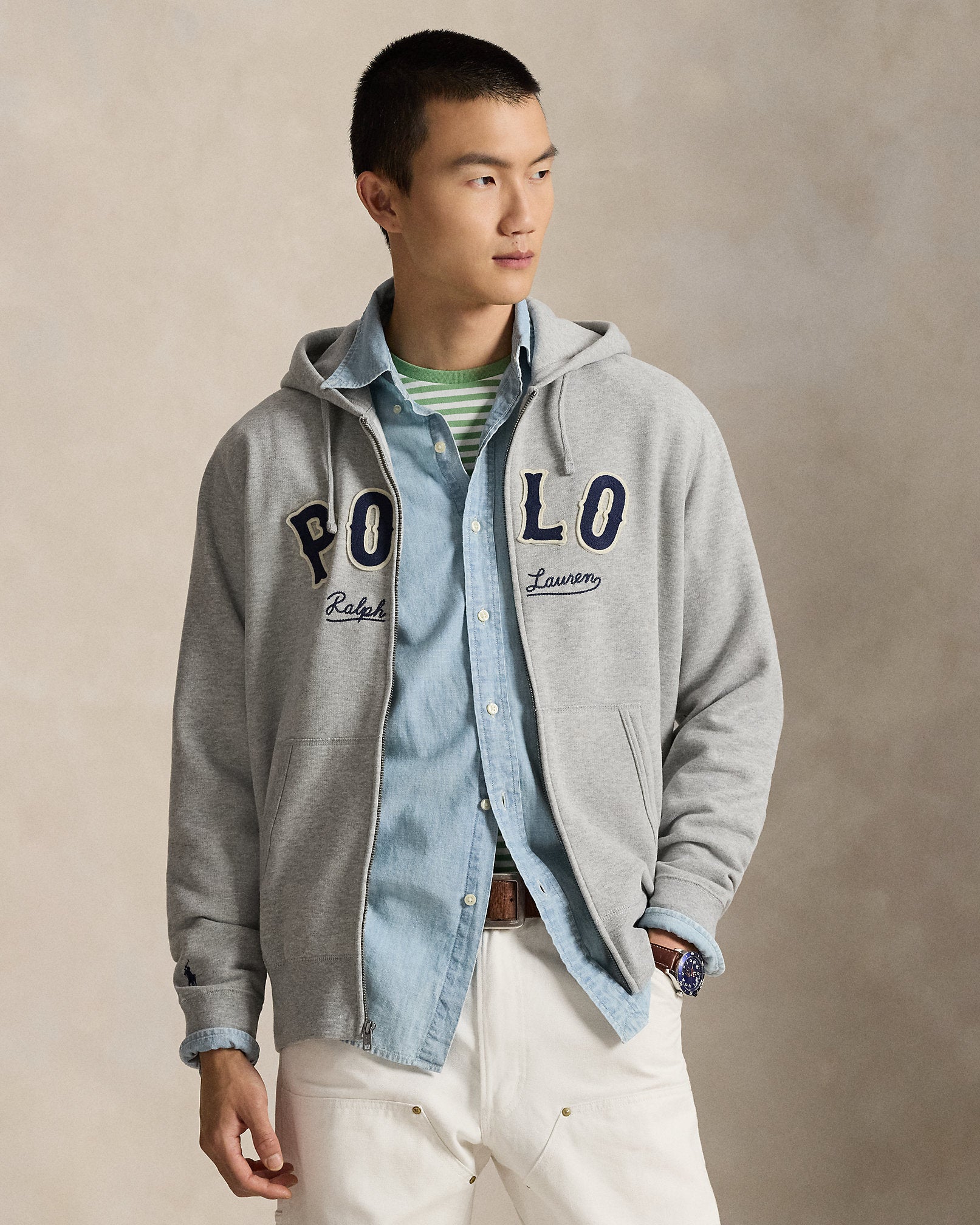 Ralph Lauren The RL Fleece WesternLogo Hoodie